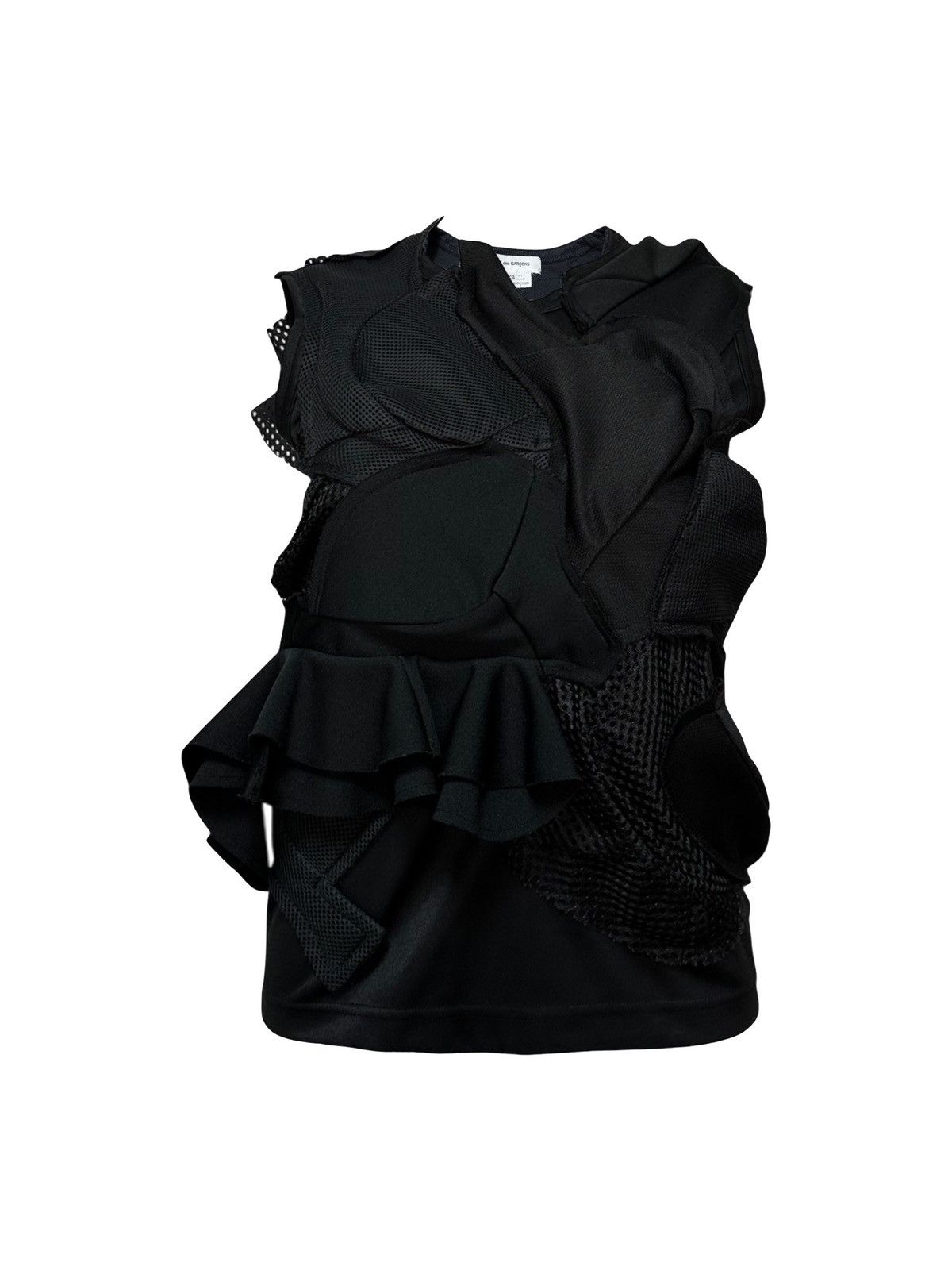 Comme des Garcons COMME DES GARCONS S/S 2010 Patchwork Sleeveless Top Size XS / US 0-2 / IT 36-38 - 1 Thumbnail