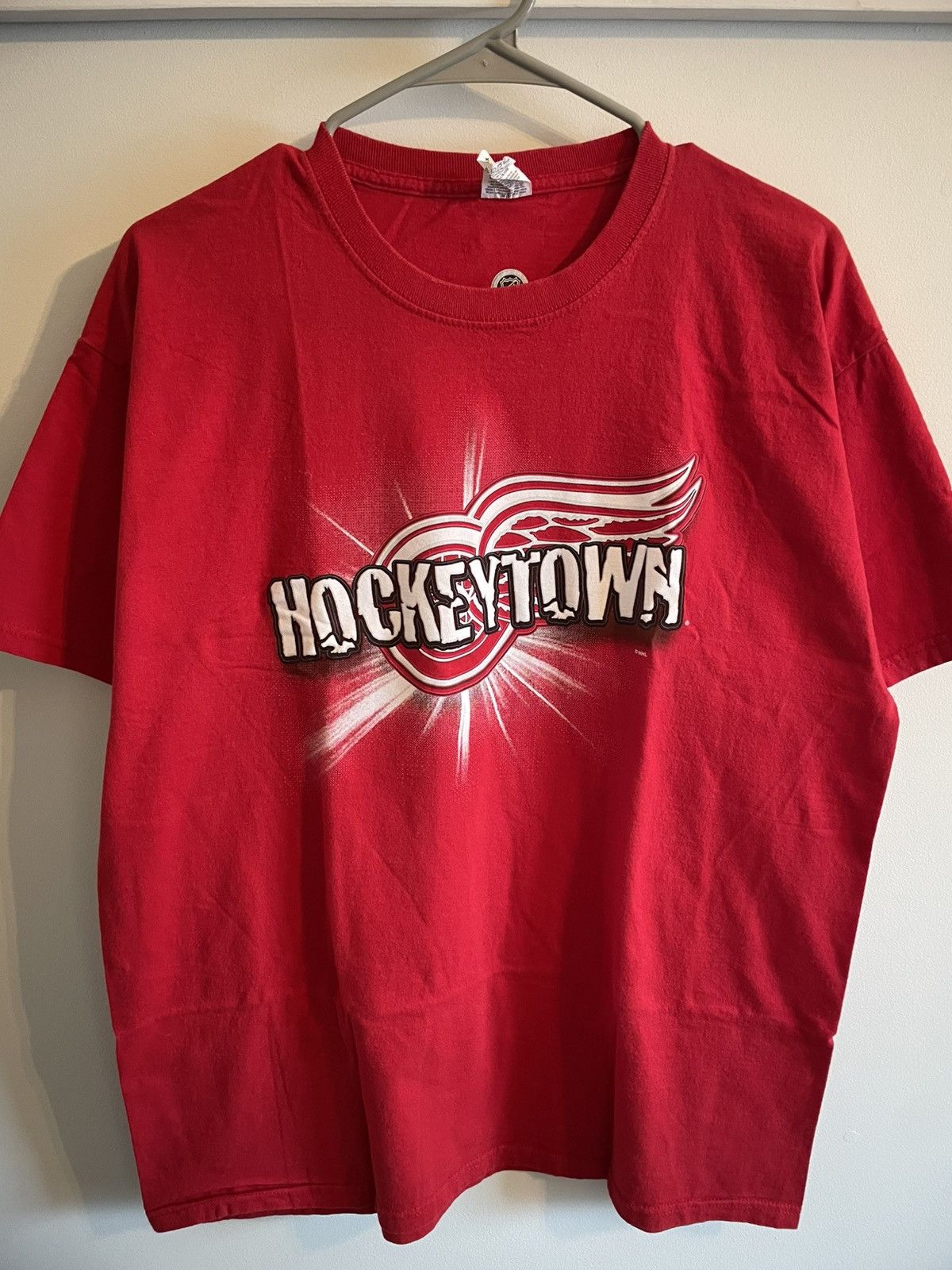 NHL Detroit Red Wings Tee Size US XL / EU 56 / 4 - 1 Thumbnail