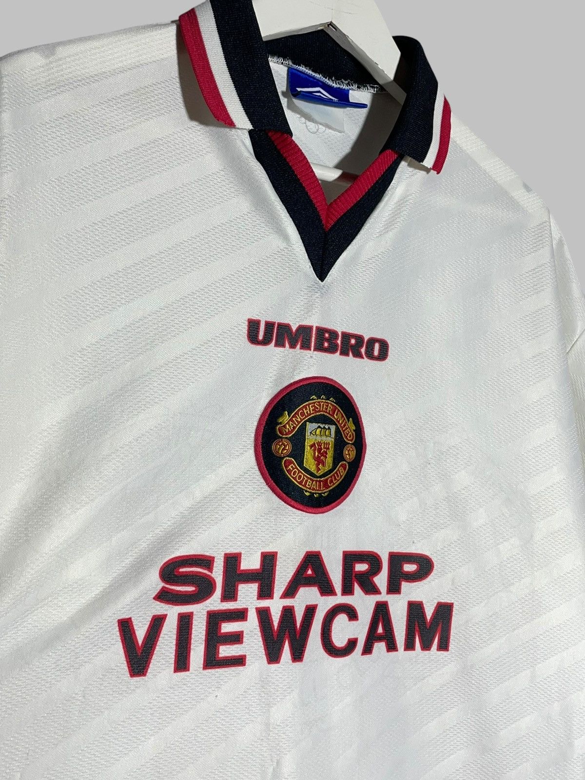 Umbro × Vintage Manchester United Umbro 1996/97 Away Vintage Football Shirt Size US M / EU 48-50 / 2 - 3 Thumbnail