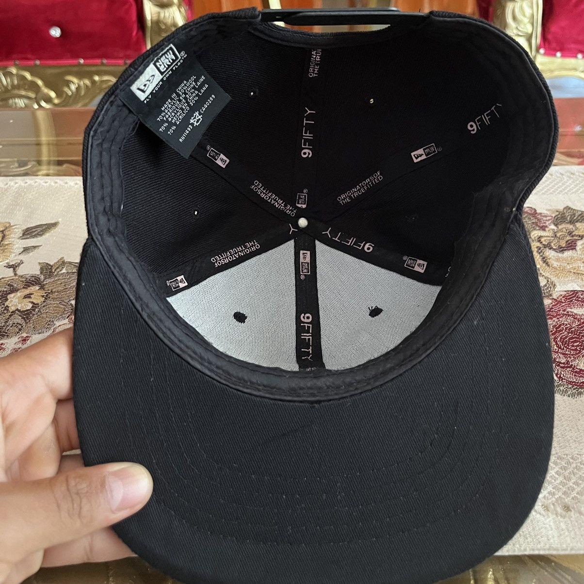 NBA × New Era Chicago Bulls x New Era Embroidered Snapback Size ONE SIZE - 6 Thumbnail
