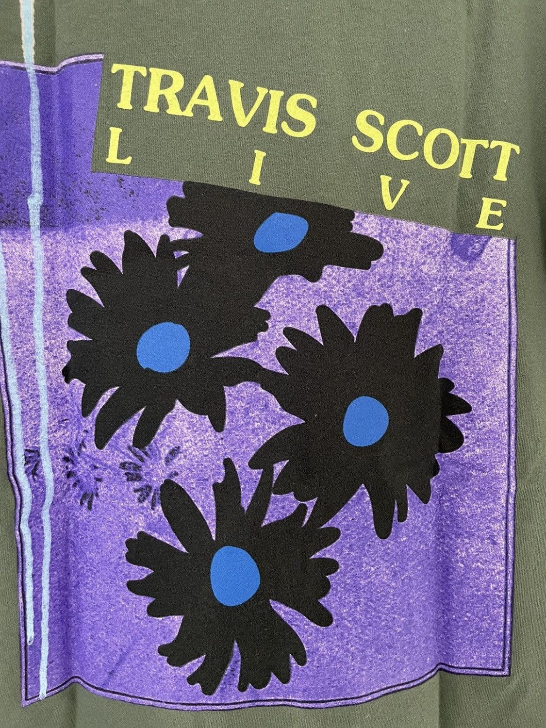 Travis Scott Travis Scott Astroworld Europe 2019 Flower T-Shirt Size US M / EU 48-50 / 2 - 3 Thumbnail