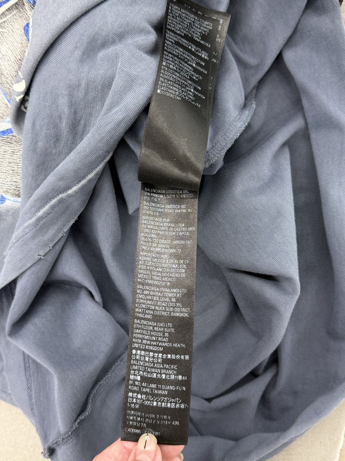 Balenciaga Balenciaga 24ss Now Buy Now Black Washed T-shirt Size US S / EU 44-46 / 1 - 9 Thumbnail