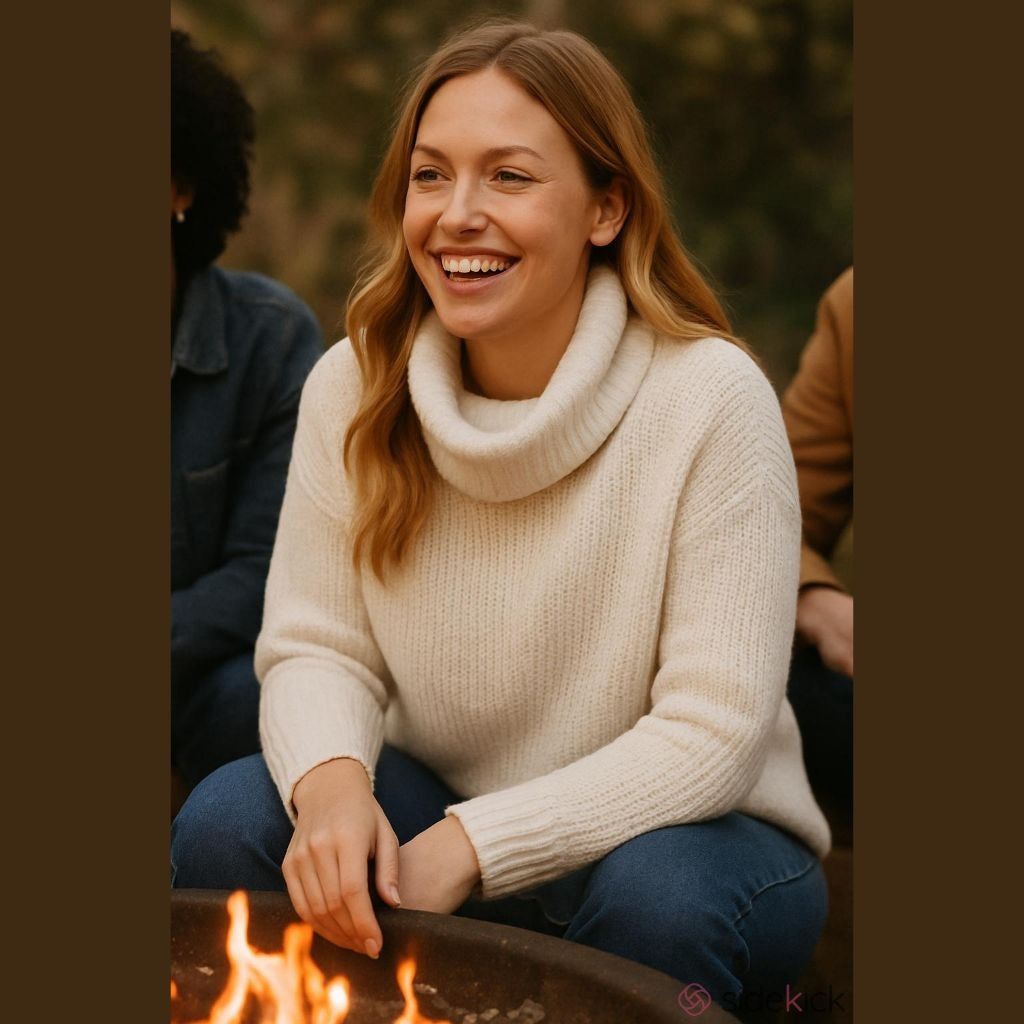 Madewell Women's Madewell Cowl Neck Sweater XS Off-White Size XS / US 0-2 / IT 36-38 - 1 Thumbnail