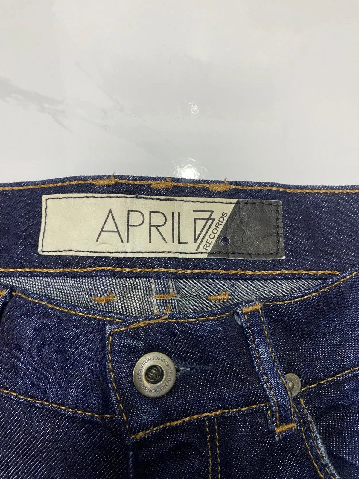 April 77 × Undercover April 77 Records Denim Jeans Nano Universe Jeans Size US 31 - 7 Thumbnail