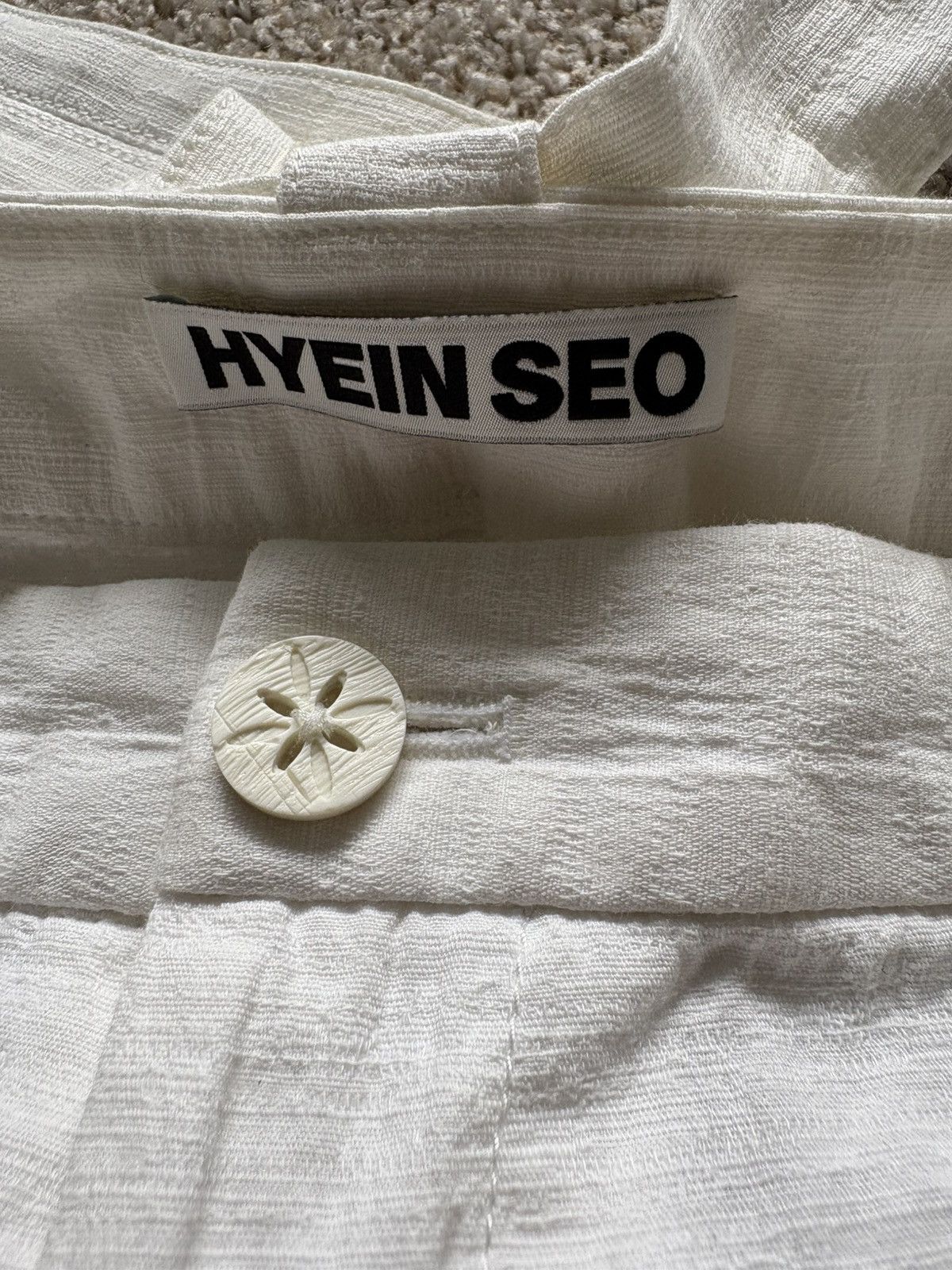 Hyein Seo Hyein seo linen pants Size US 32 / EU 48 - 2 Thumbnail