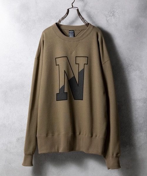 Number (N)ine number nine VINTAGE GAZETTE N-LOGO CREWNECK SWEATSHIRT Size US XL / EU 56 / 4 - 1 Thumbnail