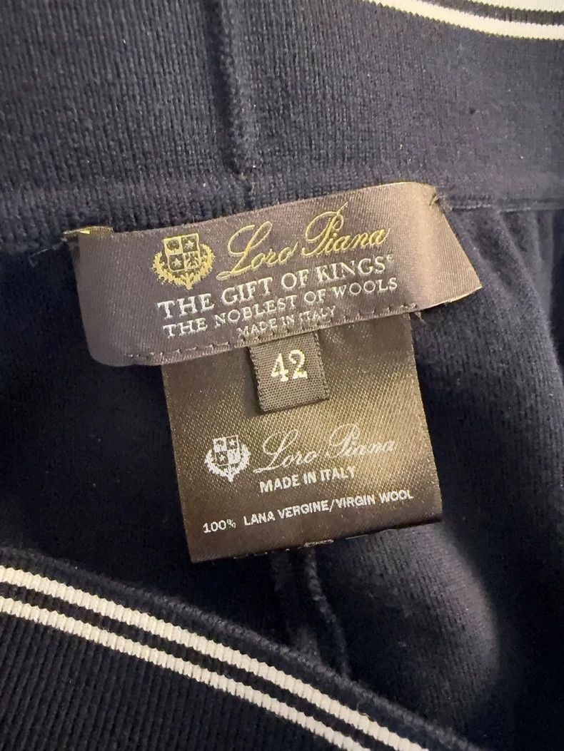 Loro Piana LORO PIANA Knitted trousers Size 27" / US 4 / IT 40 - 5 Thumbnail