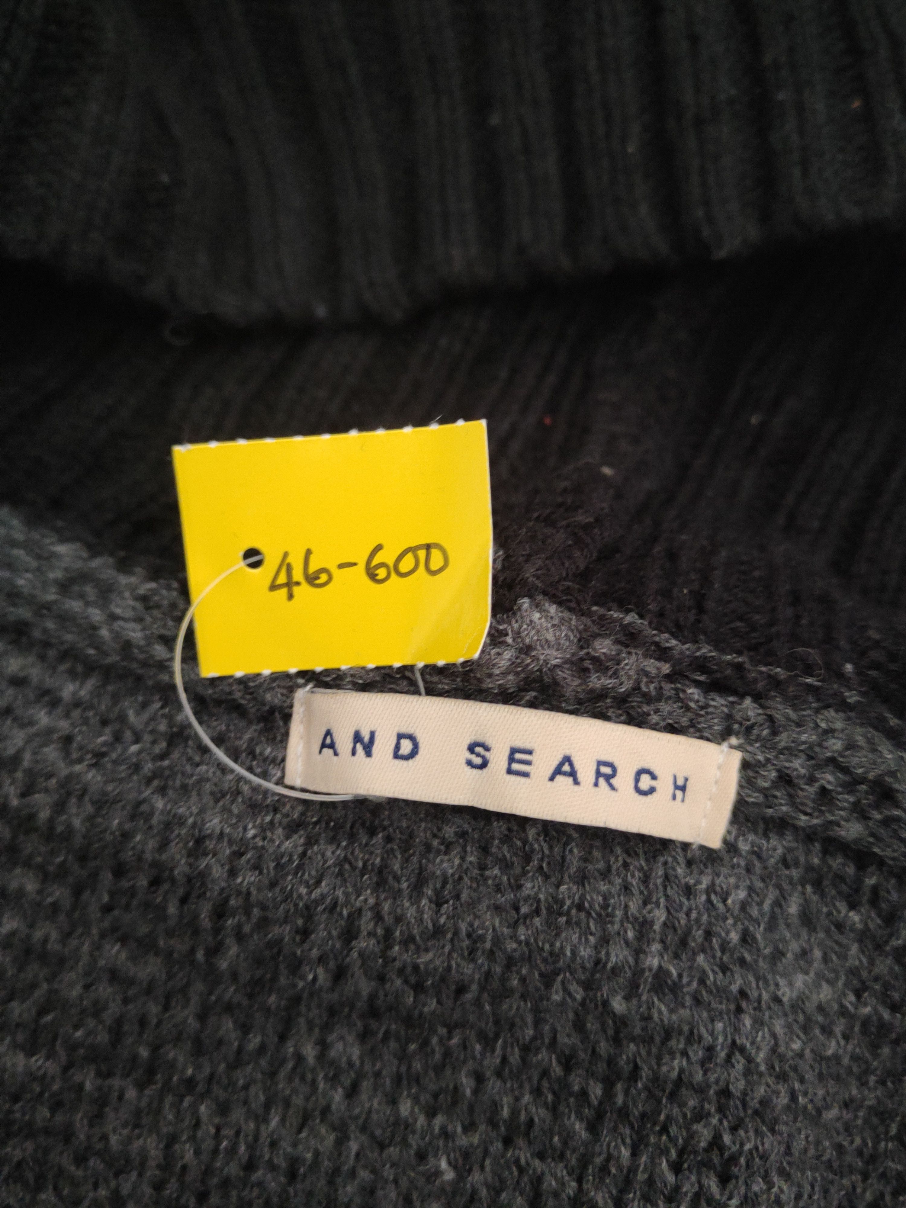 Japanese Brand DL And Search Dark Gray Knitwear Long Cardigans #46-600 Size US M / EU 48-50 / 2 - 11 Thumbnail