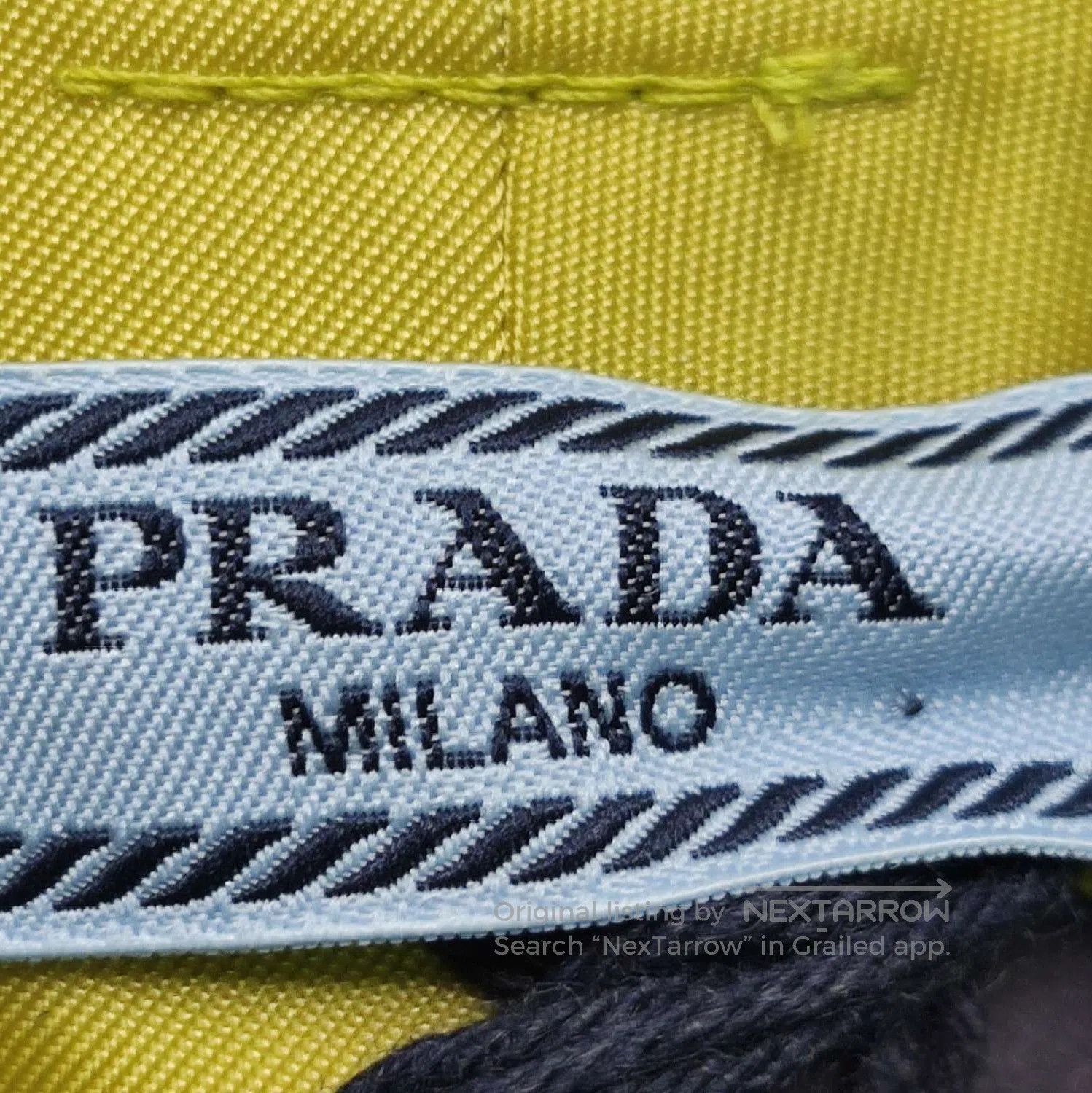 Prada Prada Yellow Belted Shorts with Pocket . Size 37" - 5 Thumbnail