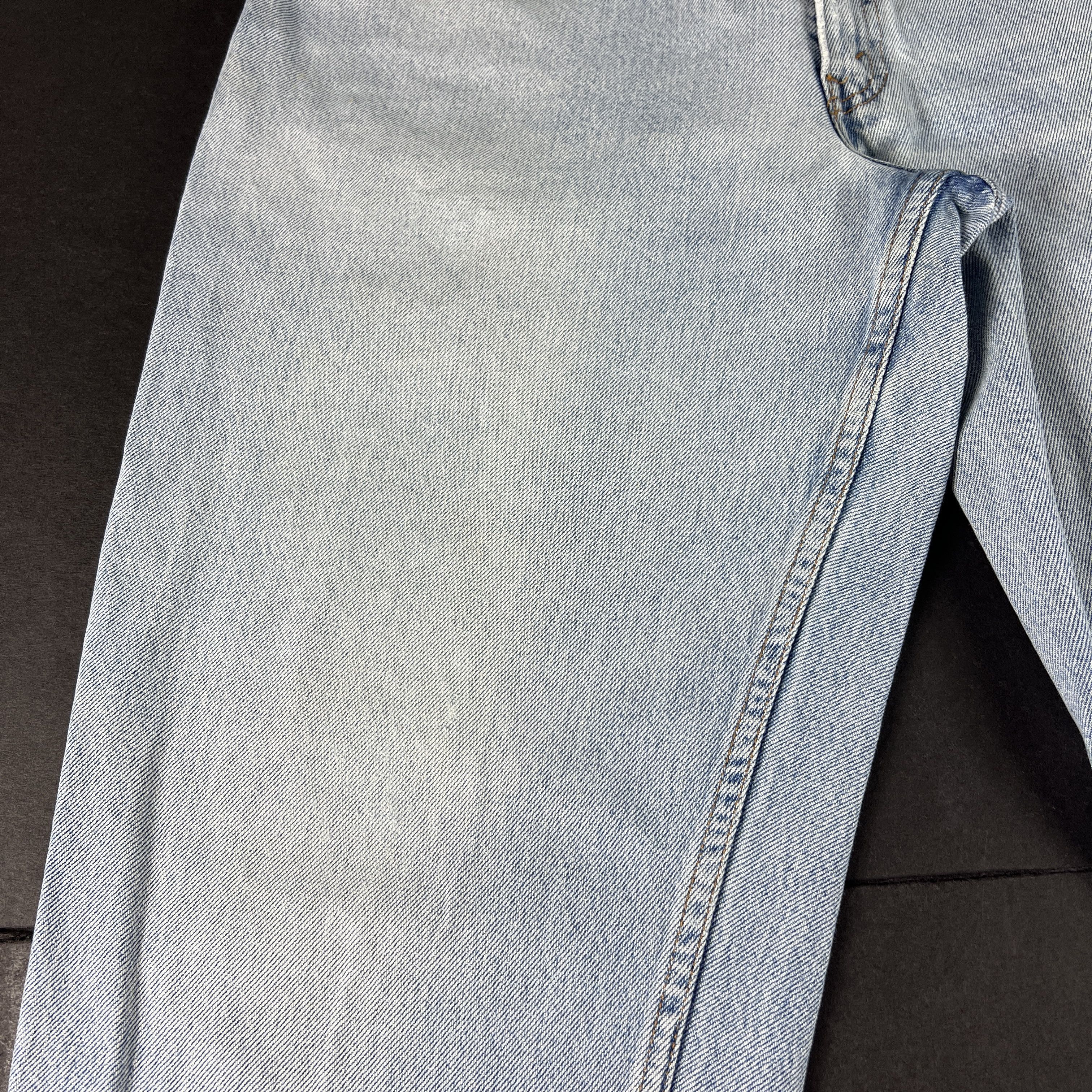 Levi's × Vintage VTG 90s Levi's Jeans 560 Loose Tapered Blue Distressed Denim Size US 32 / EU 48 - 5 Thumbnail