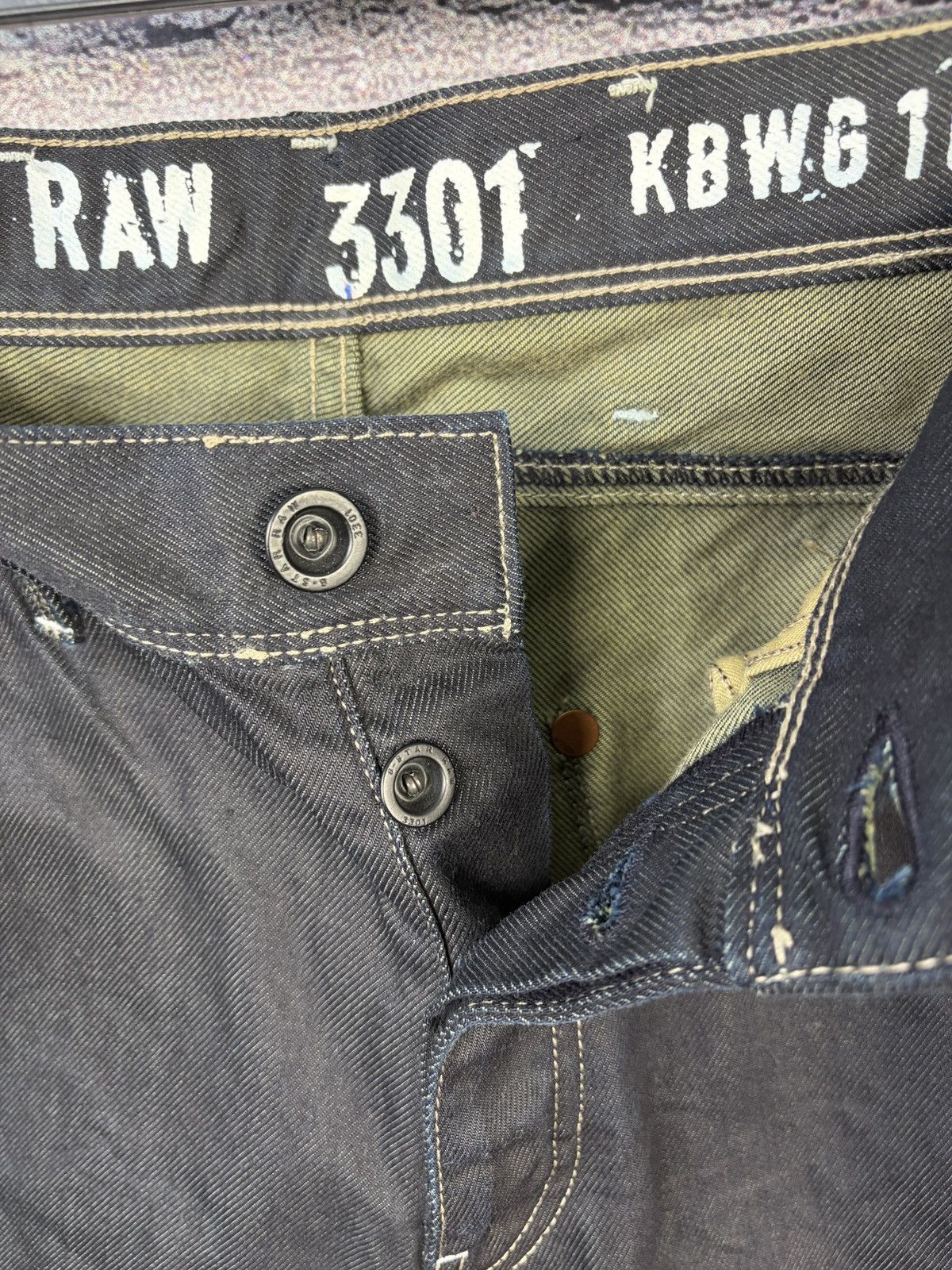 G-Star Vintage very rare denim jeans G-star Size US 34 / EU 50 - 7 Thumbnail