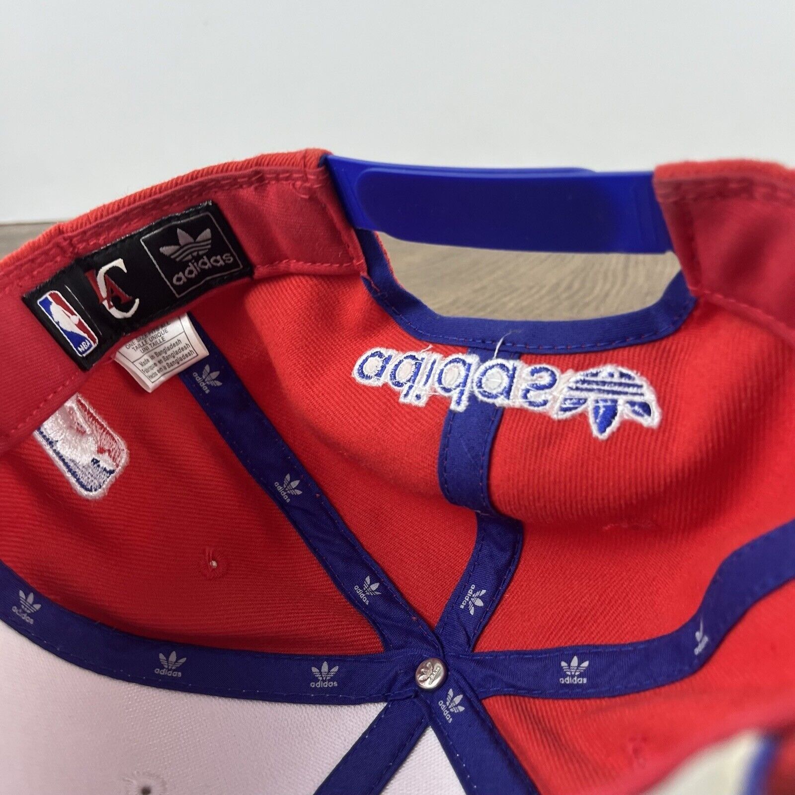 Adidas Los Angeles Clippers Snapback Hat Red Adidas Adjustable Red Size ONE SIZE - 14 Thumbnail