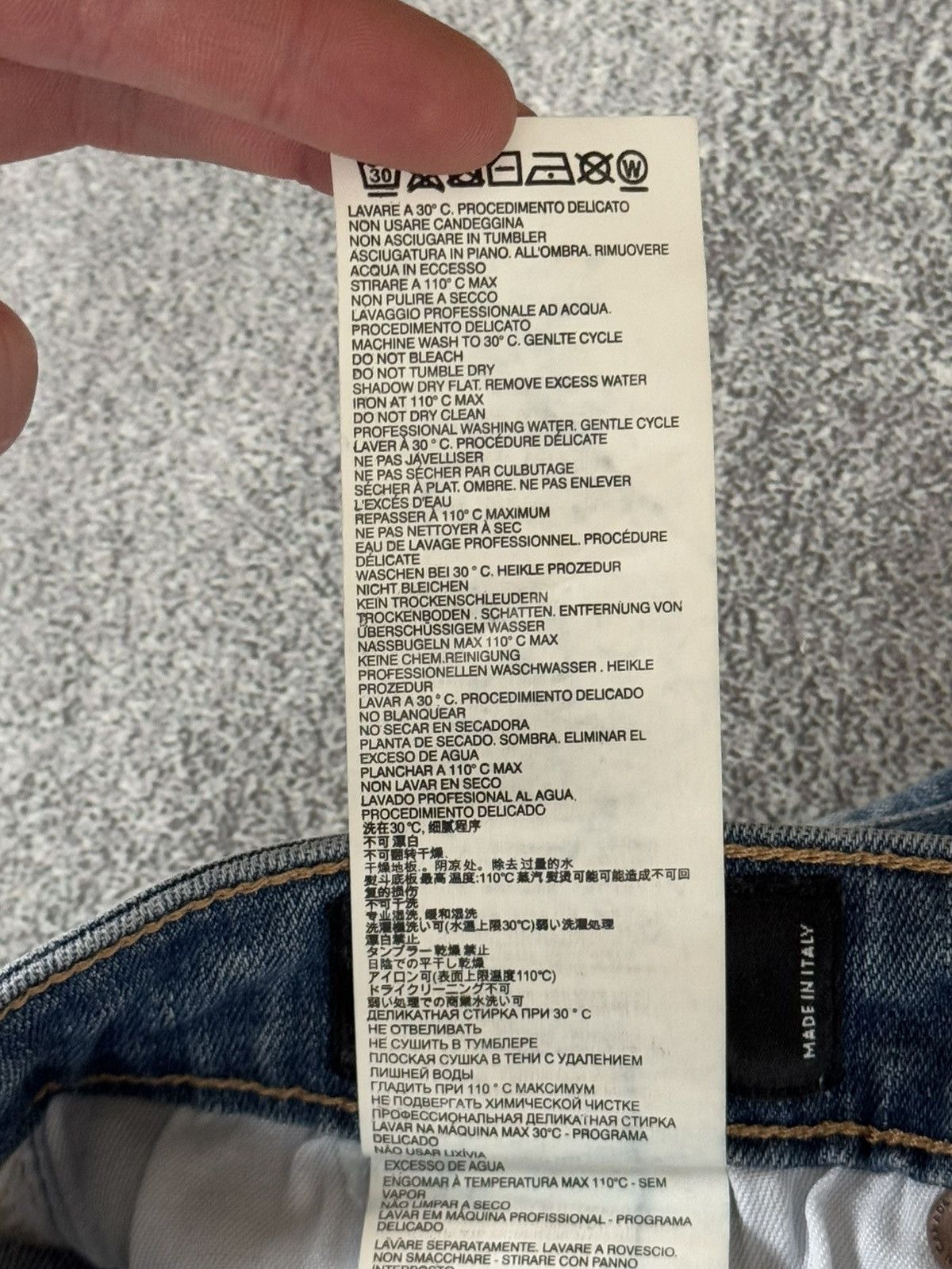Dsquared2 Dsquared2 48 denim pant trouser Jean chino distressed skater Size US 34 / EU 50 - 10 Thumbnail