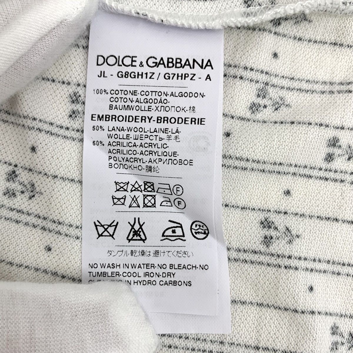 Dolce & Gabbana Dolce & Gabbana Short Sleeve Polo Shirt K26WX Size US L / EU 52-54 / 3 - 7 Thumbnail