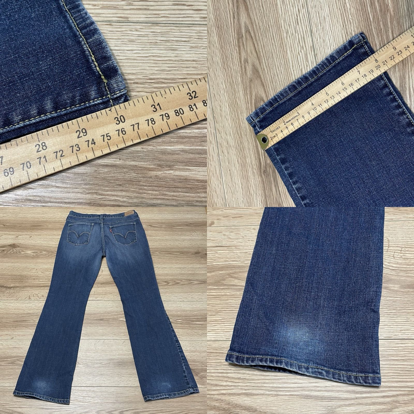 Levi's VINTAGE Levi's 515 Bootcut Jeans Womens Size 10 Medium Blue Denim Classic 90s Size 32" / US 10 / IT 46 - 8 Thumbnail