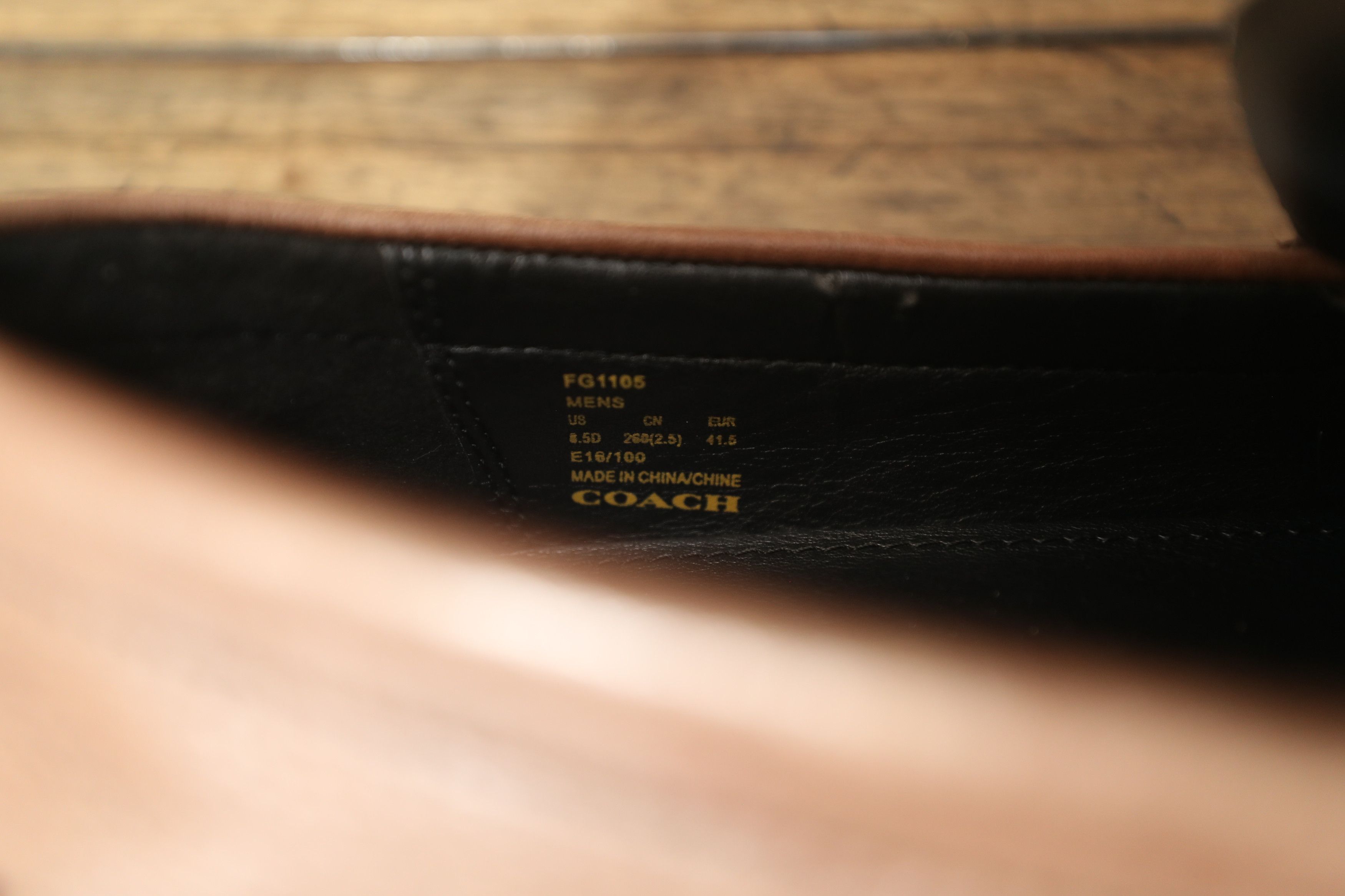 Coach Coach Liam Driver In Signature Jacquard (8.5D) Size US 8.5 / EU 41-42 - 15 Thumbnail