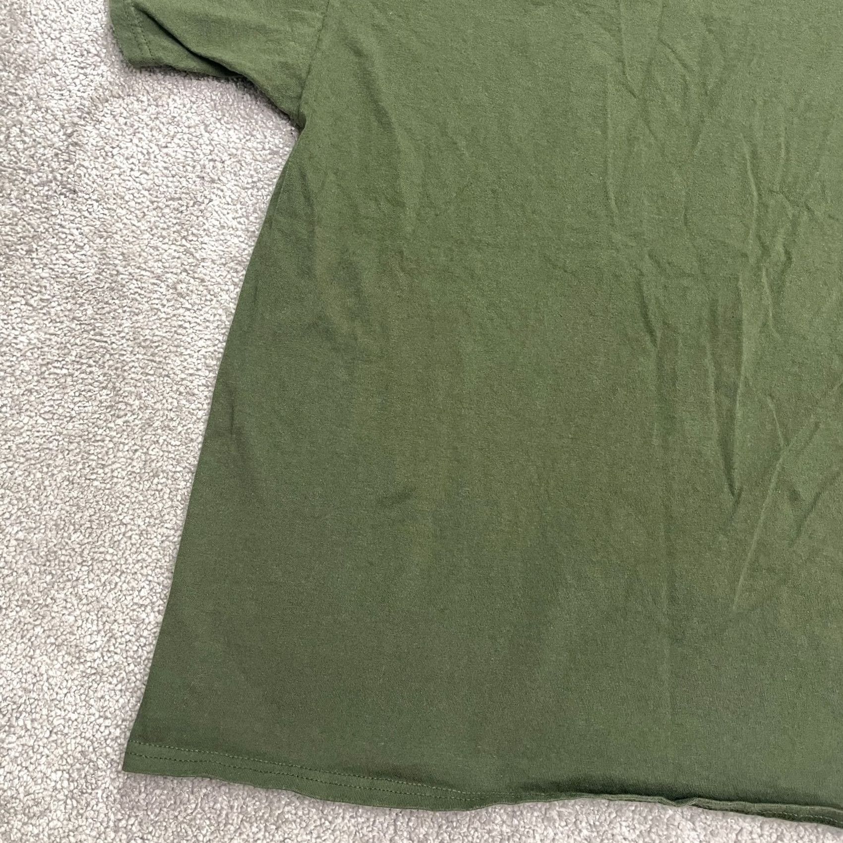 Disney Disney Mickey Mouse Graphic T-Shirt Mens Large Green Crew Neck Cotton Tee Size US L / EU 52-54 / 3 - 4 Thumbnail