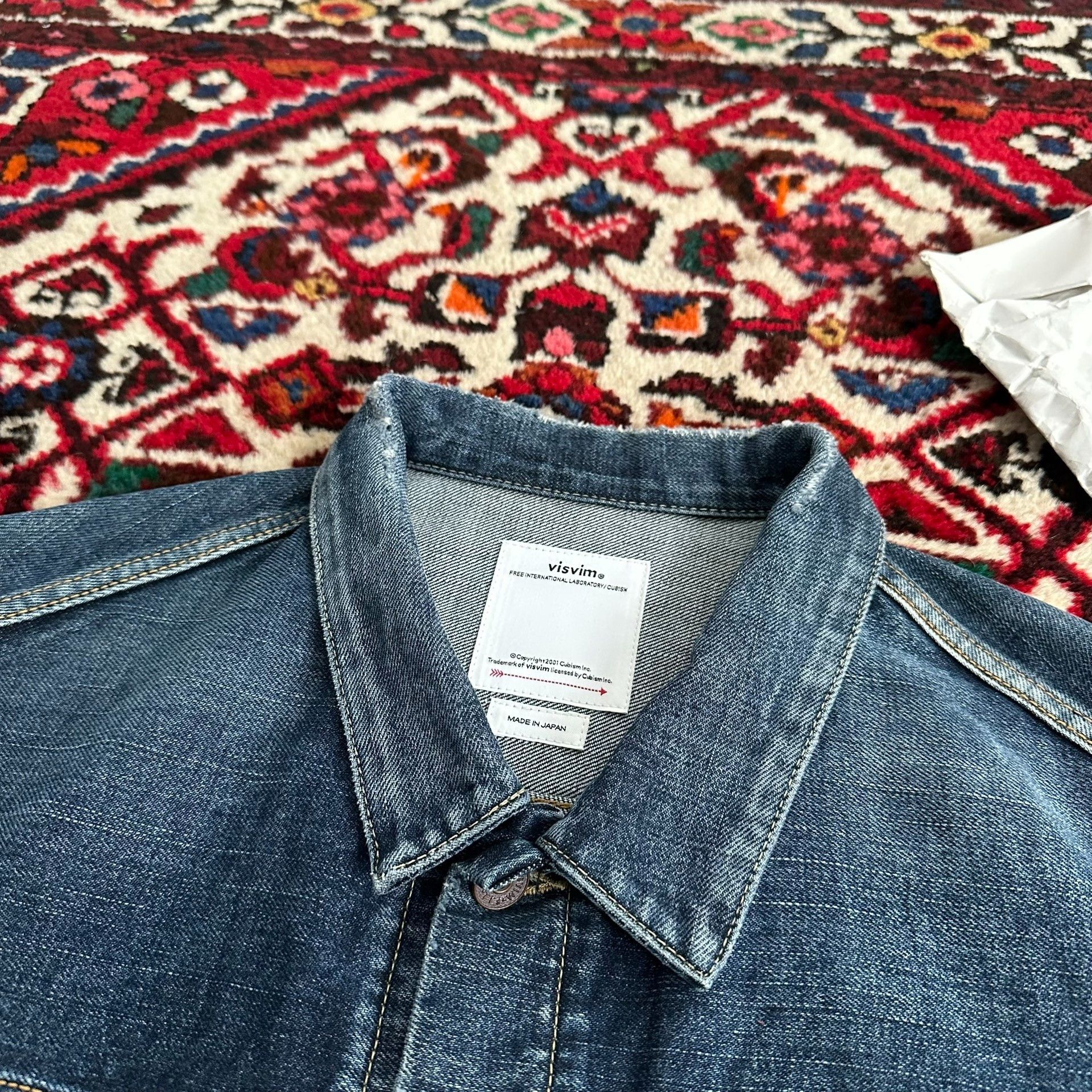 Visvim visvim 24SS 101xx D1010 Denim Jacket Size US L / EU 52-54 / 3 - 5 Thumbnail