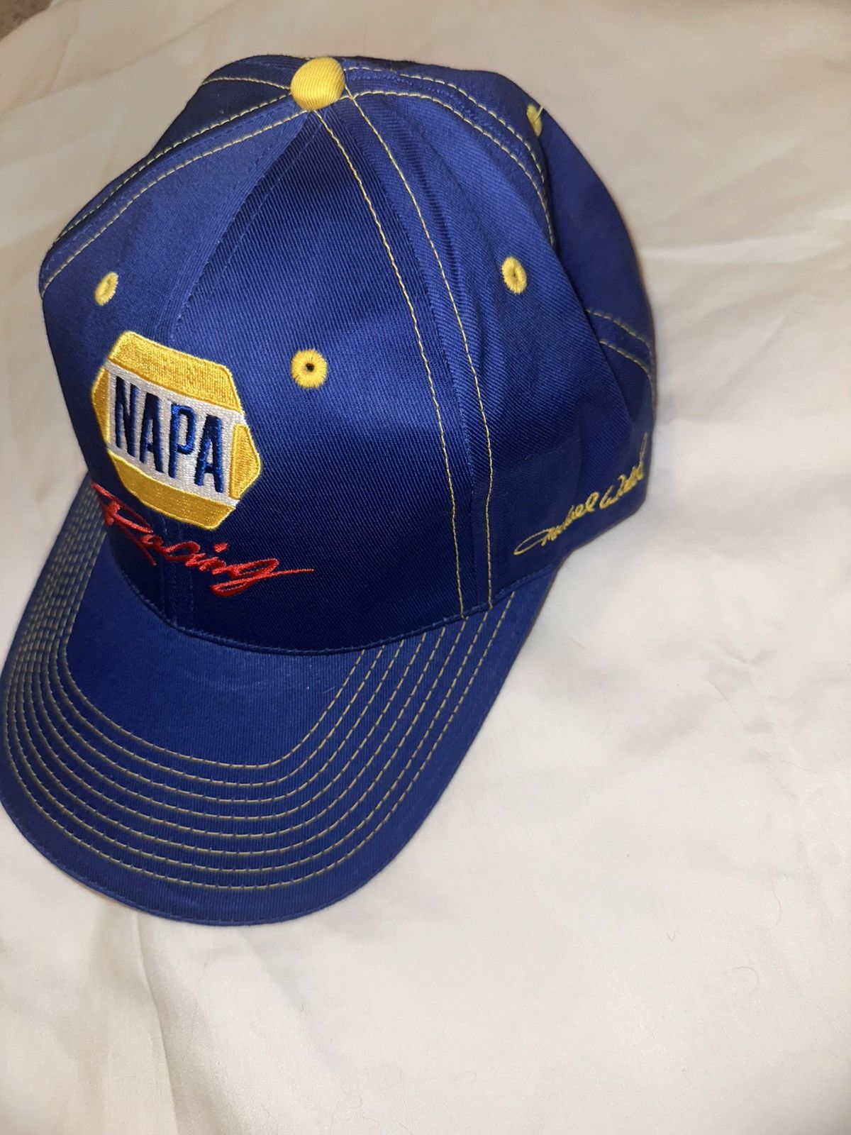 Other Napa Racing Adjustable Hat Bill Davis Racing Slightly Used Size ONE SIZE - 2 Thumbnail
