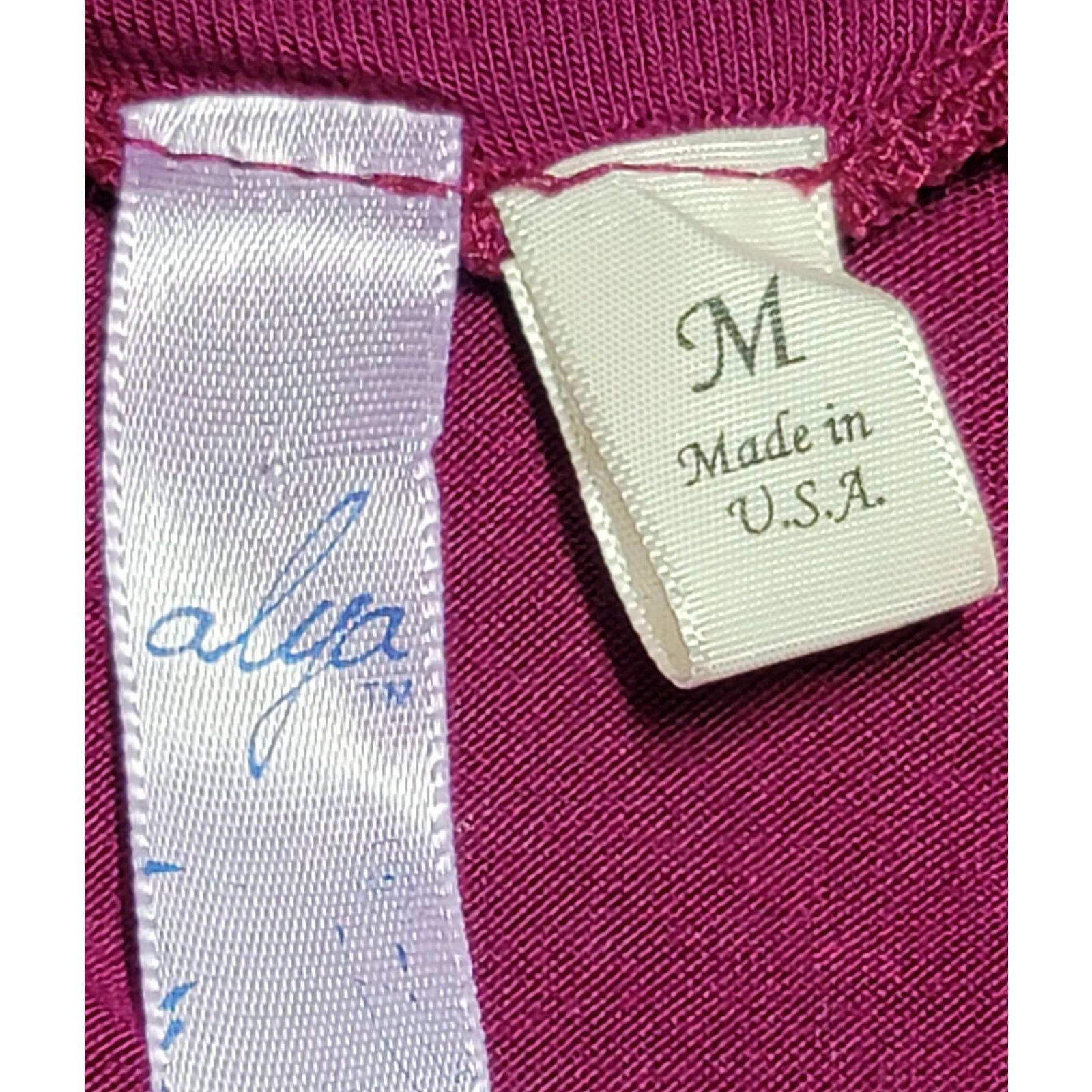 Other Alya Purple Hi Low Lace Patches On Elbows Top Medium Size M / US 6-8 / IT 42-44 - 4 Thumbnail
