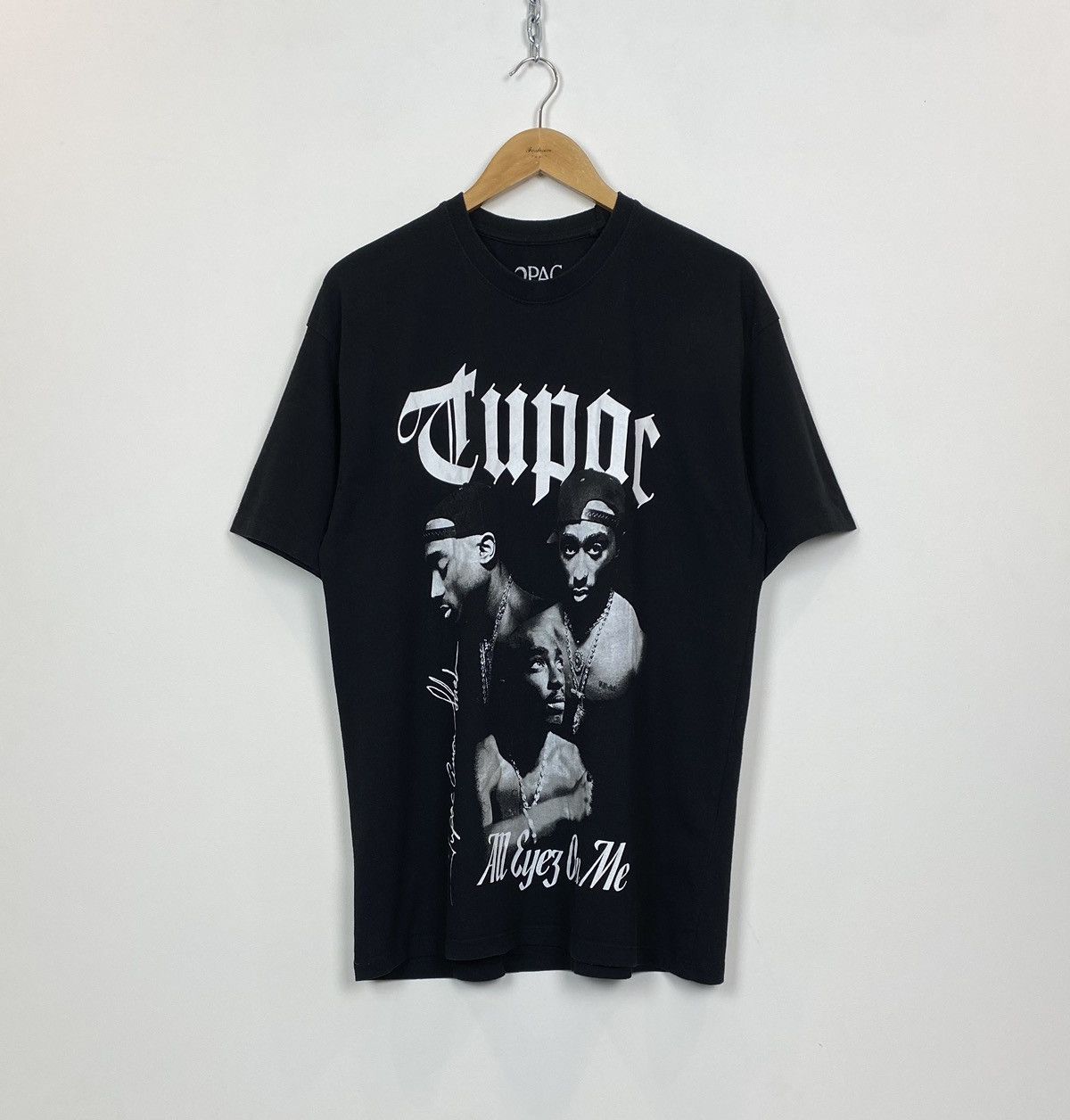 Other Tupac All Eyes On Me Short Sleeve T Shirt Size Large Black Size US L / EU 52-54 / 3 - 1 Thumbnail