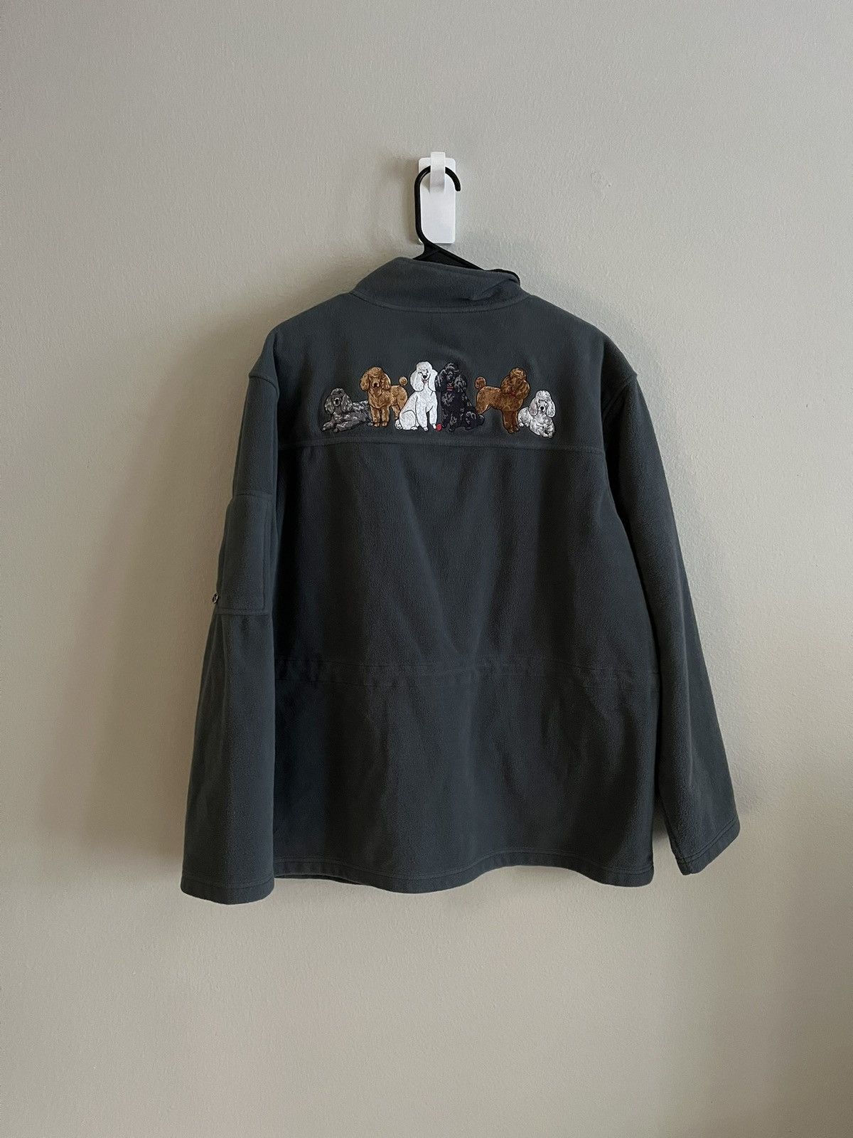 Vintage Embroidered Dogs Full Zip Size XL / US 12-14 / IT 48-50 - 6 Thumbnail
