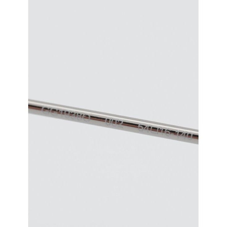 Gucci Gucci GG1938O 002 Eyeglasses Silver 54mm Rimless Square Fram Size ONE SIZE - 8 Thumbnail