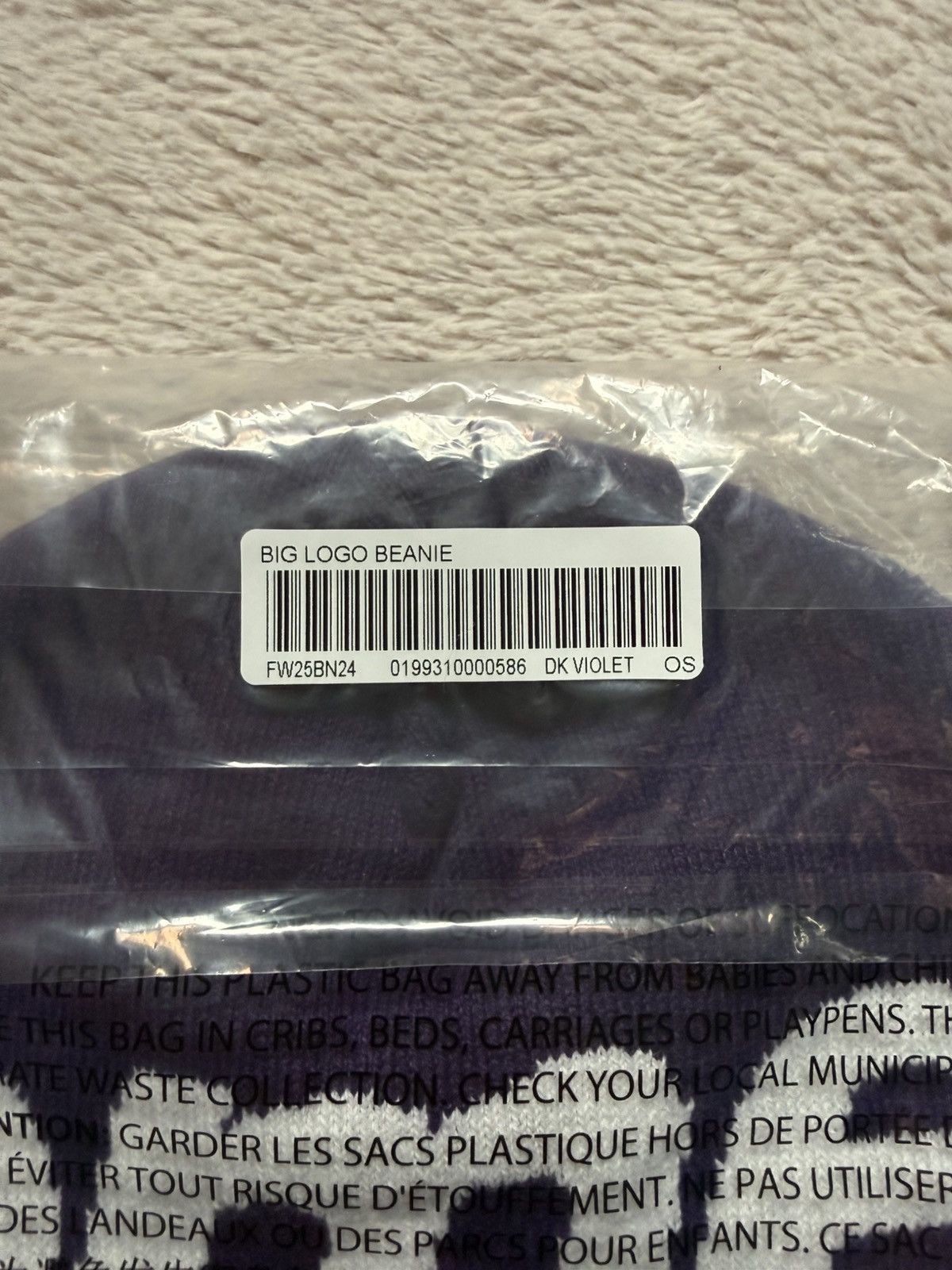 Supreme Supreme Big Logo Beanie Size ONE SIZE - 3 Thumbnail