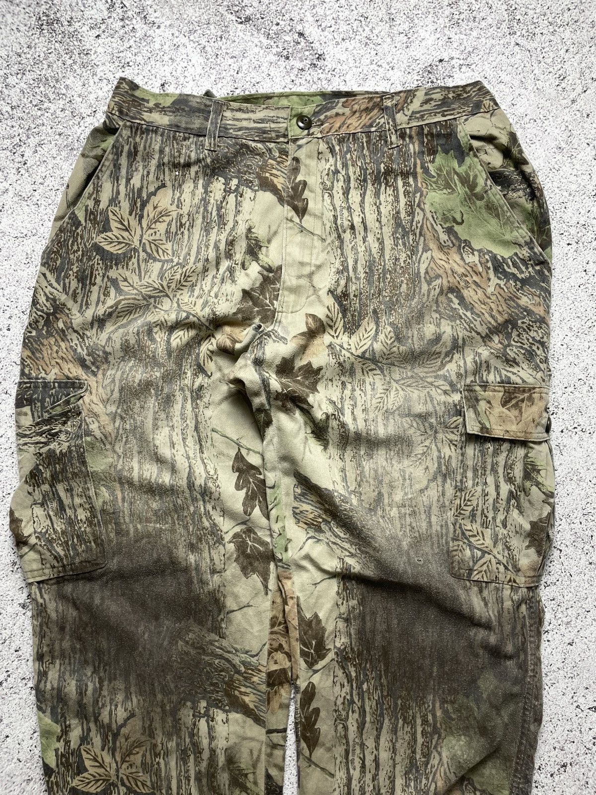 Realtree Crazy Vintage Y2K Style Realtree Camo Baggy Cargo Pants Size US 42 / EU 58 - 2 Thumbnail