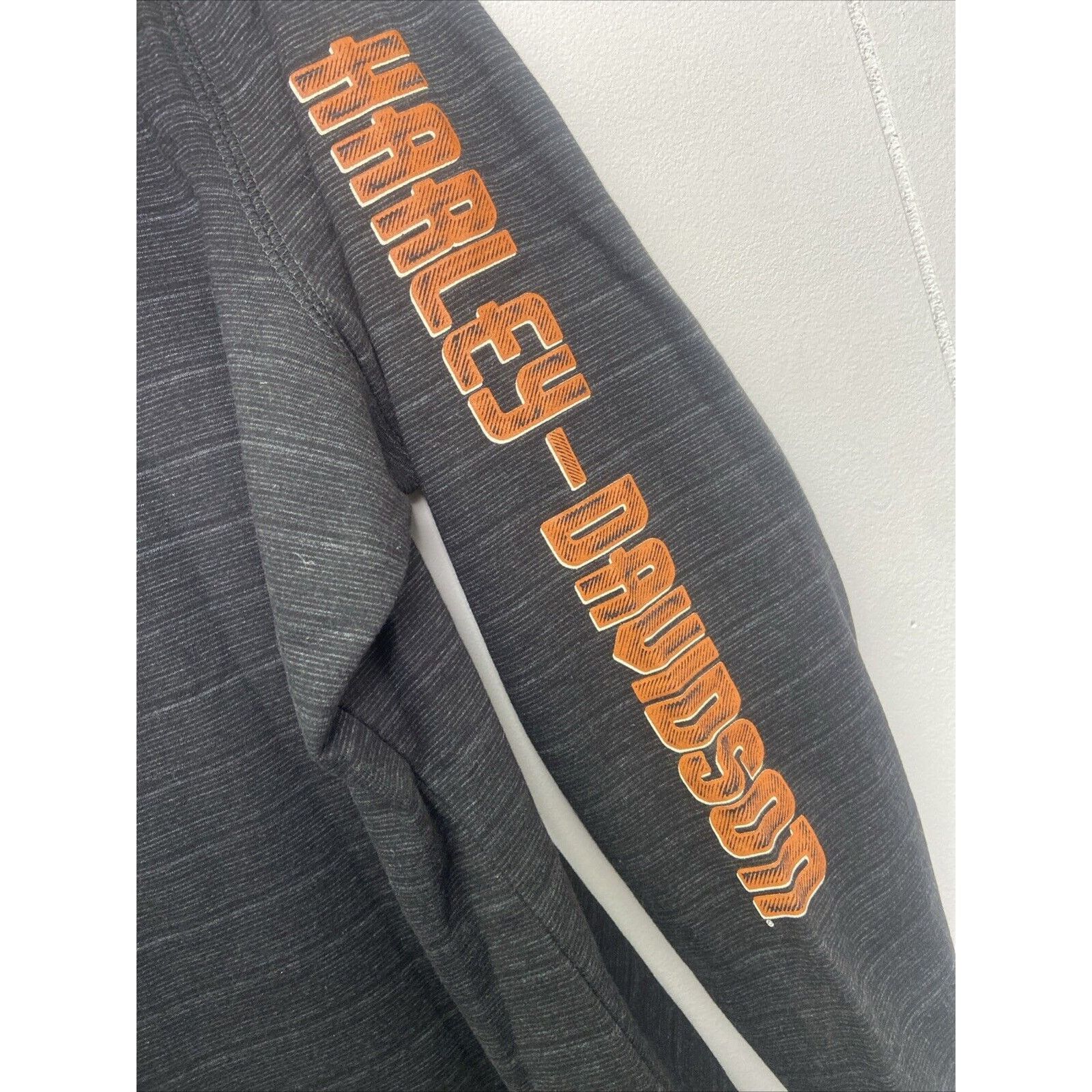 Harley Davidson Harley Davidson Women’s Striped Logo Sweatshirt Size Large Size L / US 10 / IT 46 - 6 Thumbnail