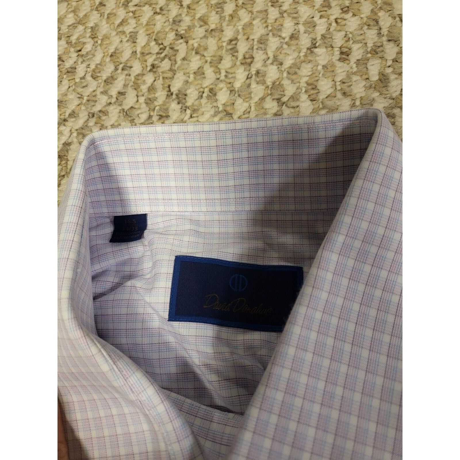 David Donahue david donahue dress shirt 16.5 34/35 Size US L / EU 52-54 / 3 - 4 Thumbnail