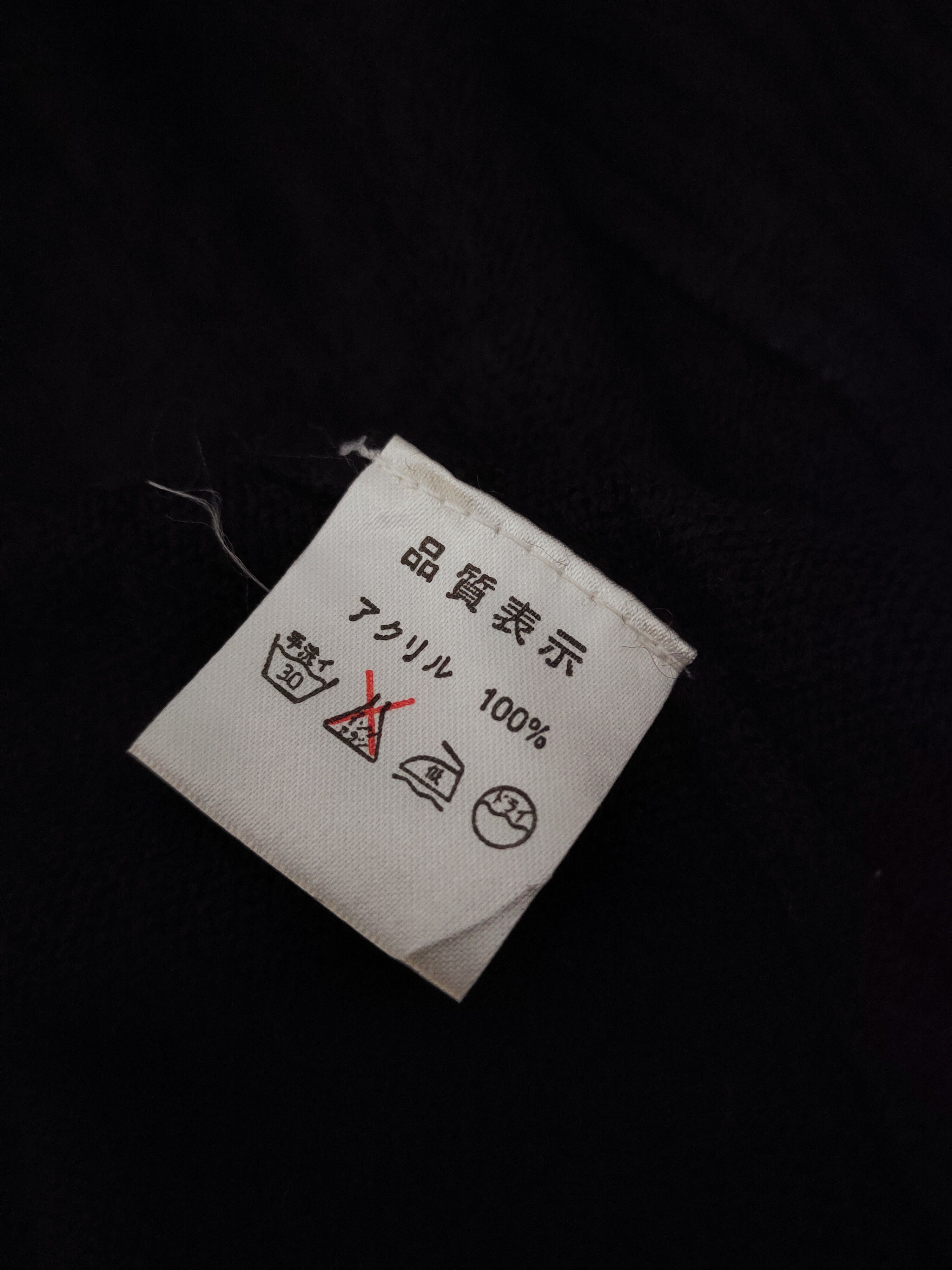 Homespun Knitwear × Japanese Brand G2fix Black Knitwear Cardigan #W1171 Size S / US 4 / IT 40 - 10 Thumbnail