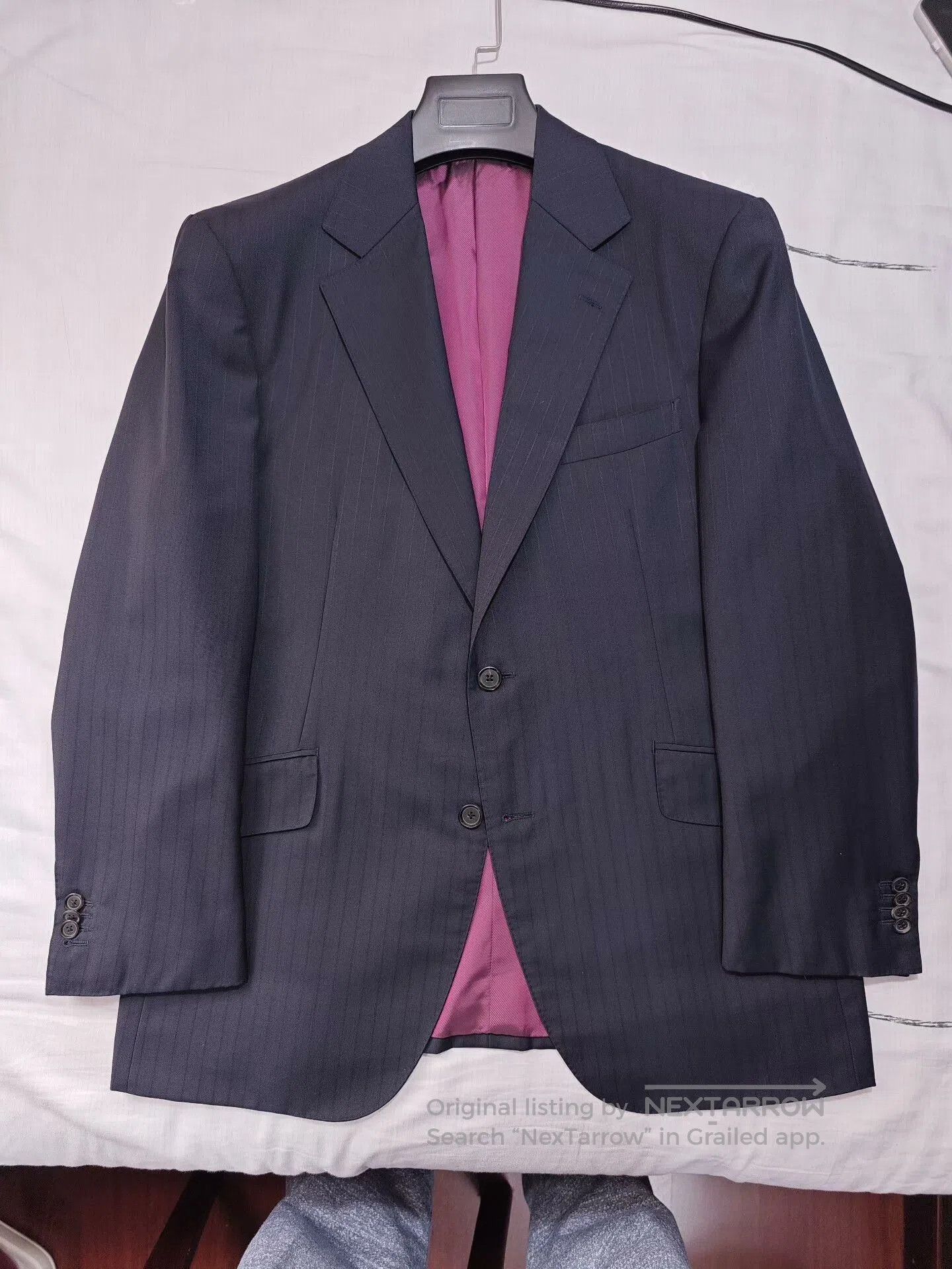 Holland & Sherry Custom Holland Sherry Wool Blazer. Size US M / EU 48-50 / 2 - 5 Thumbnail
