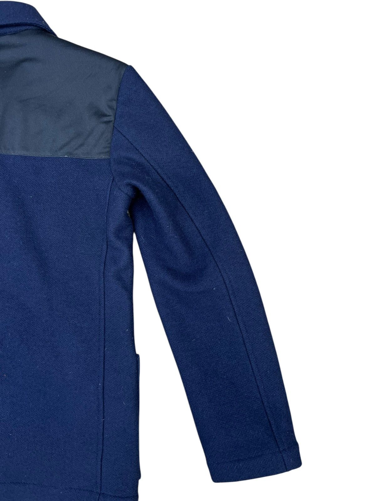 Blue Blue Japan Blue Blue Japan Arigato Waxed Shoulder Indigo Wool Jacket Size US S / EU 44-46 / 1 - 17 Thumbnail