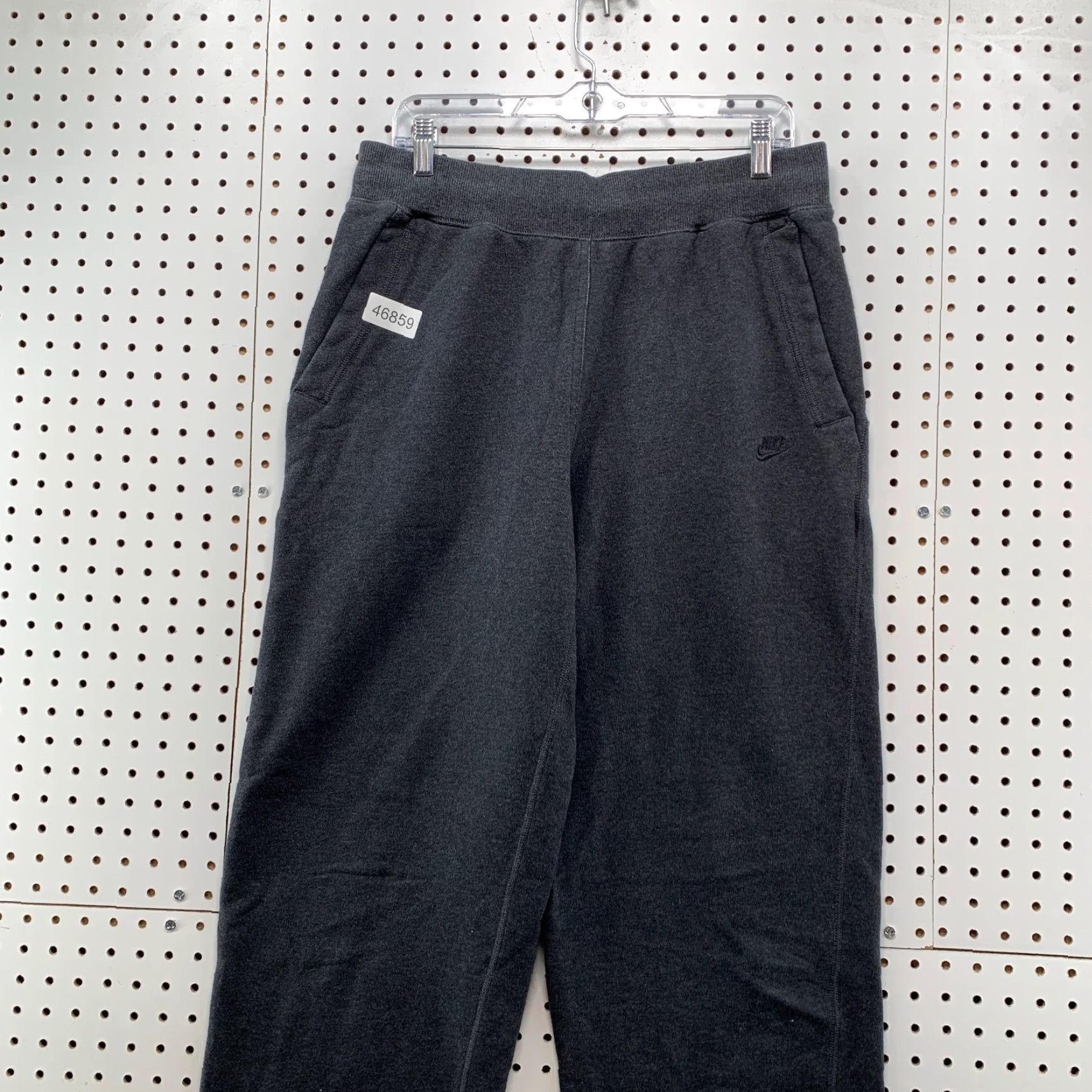 Nike Nike Sweatpants Mens Wide-Leg Gray Fleece Elastic Waist Relaxed 33x31 Size L Size US 33 - 4 Thumbnail
