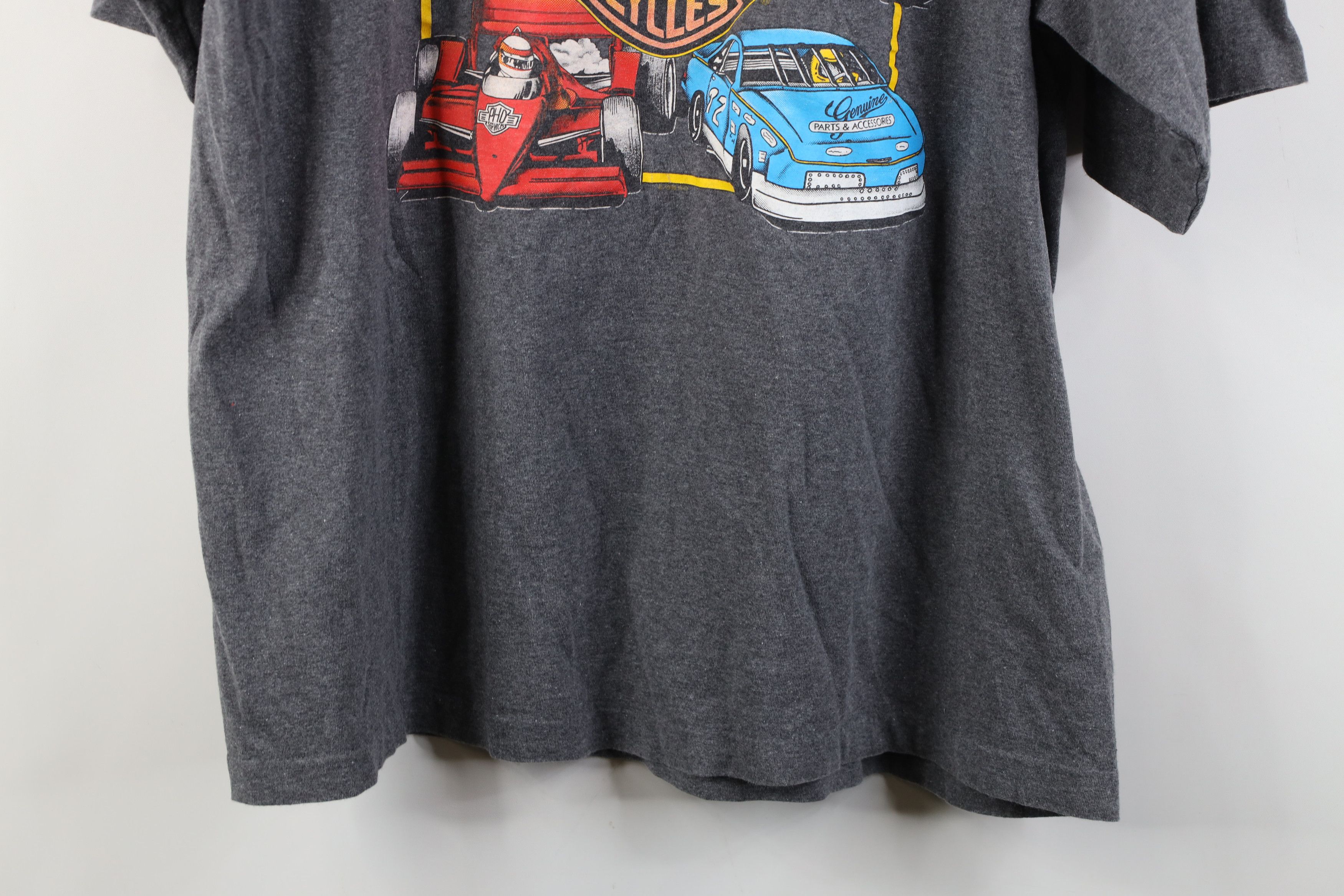 Harley Davidson Vintage Y2K 2001 Harley Davidson Motorcycles T-Shirt USA Size US XXL / EU 58 / 5 - 13 Thumbnail