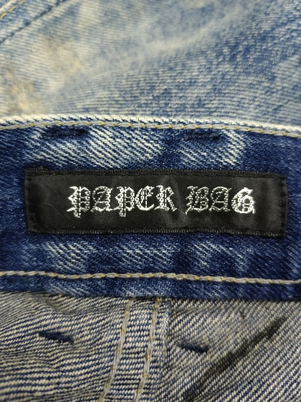 Rusty SICK RUSTY RIPED PAPER BAG DENIM PANTS Size US 31 - 8 Thumbnail