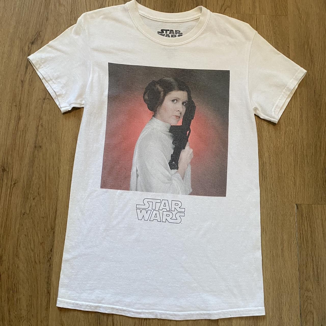 Star Wars White Star Wars Princess Leia t-shirt, featuring a Size US S / EU 44-46 / 1 - 1 Thumbnail
