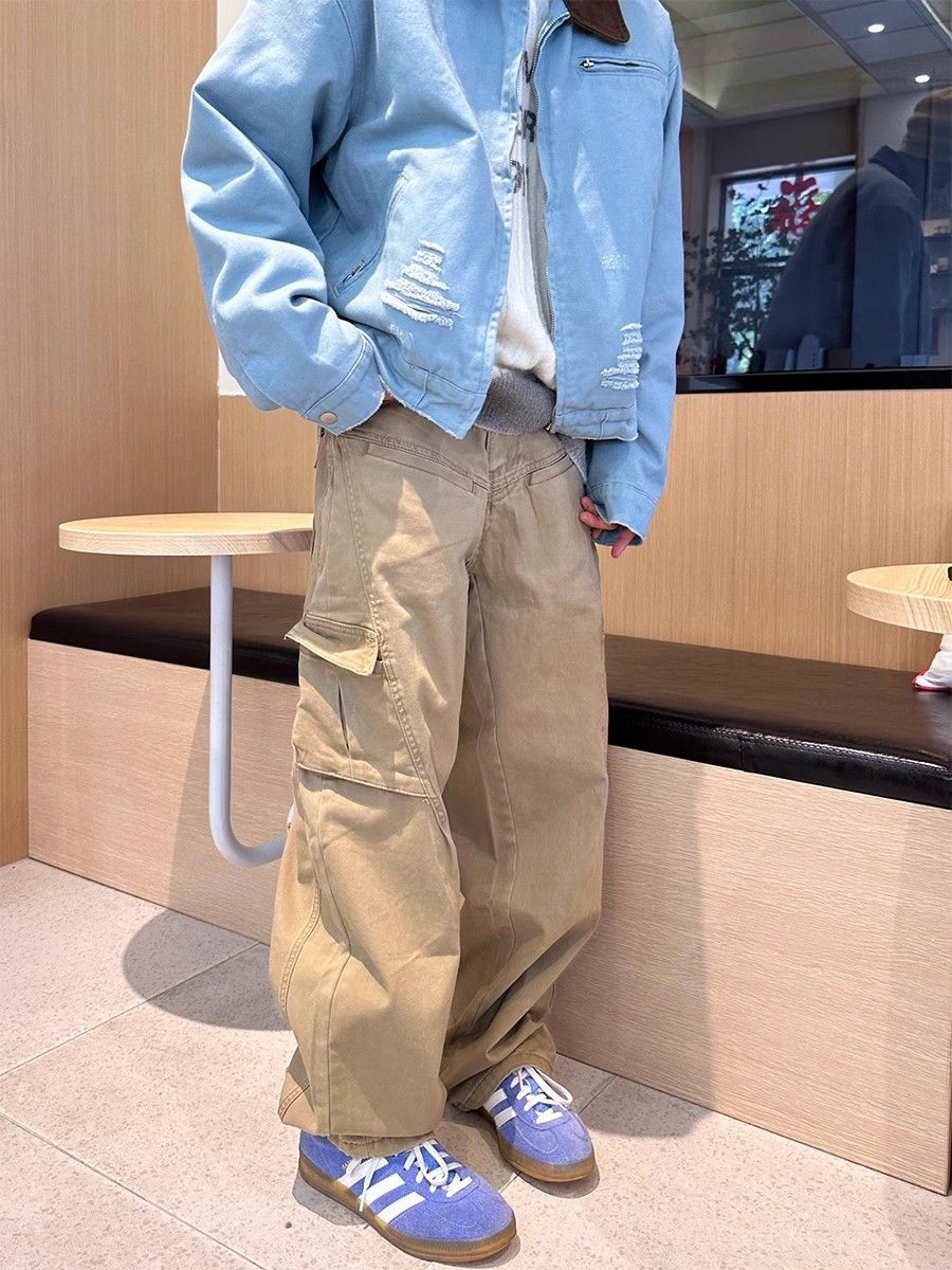 Japanese Brand × Jean Loose straight leg multi pocket jeans Size US 32 / EU 48 - 1 Thumbnail