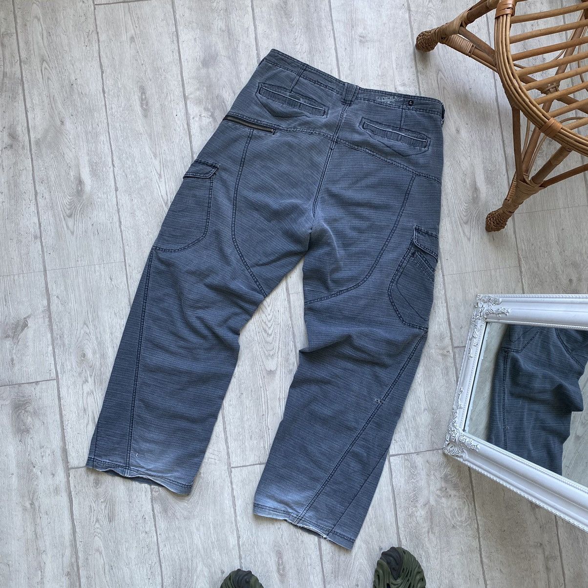 O'Neill Vintage 80s Oneill Cargo Baggy pants Rap Hip Hop Style fubu Size US 34 / EU 50 - 13 Thumbnail
