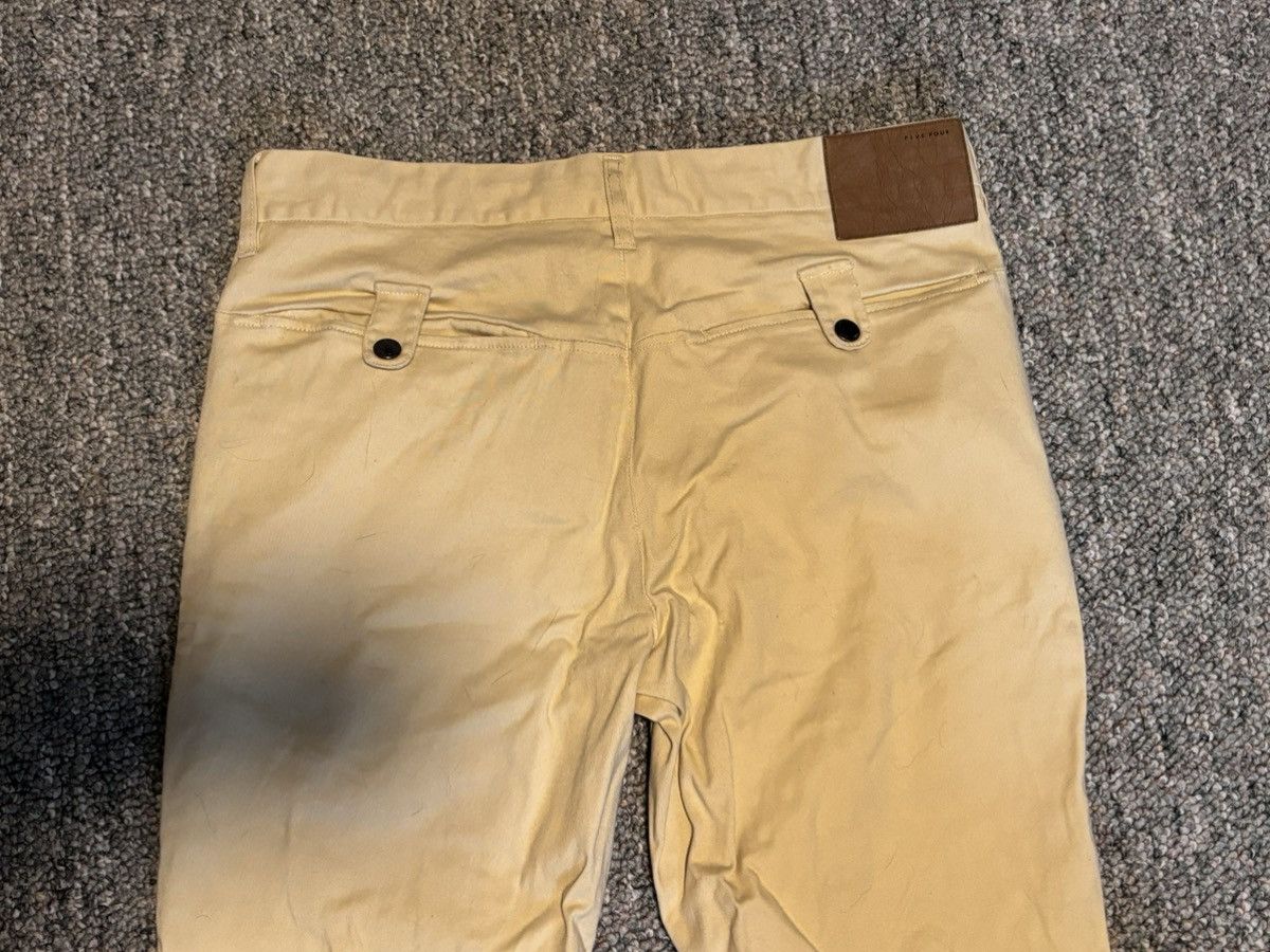 Five Four Used Five Four Khaki Pants Cream Size 31 Straight Size US 31 - 5 Thumbnail