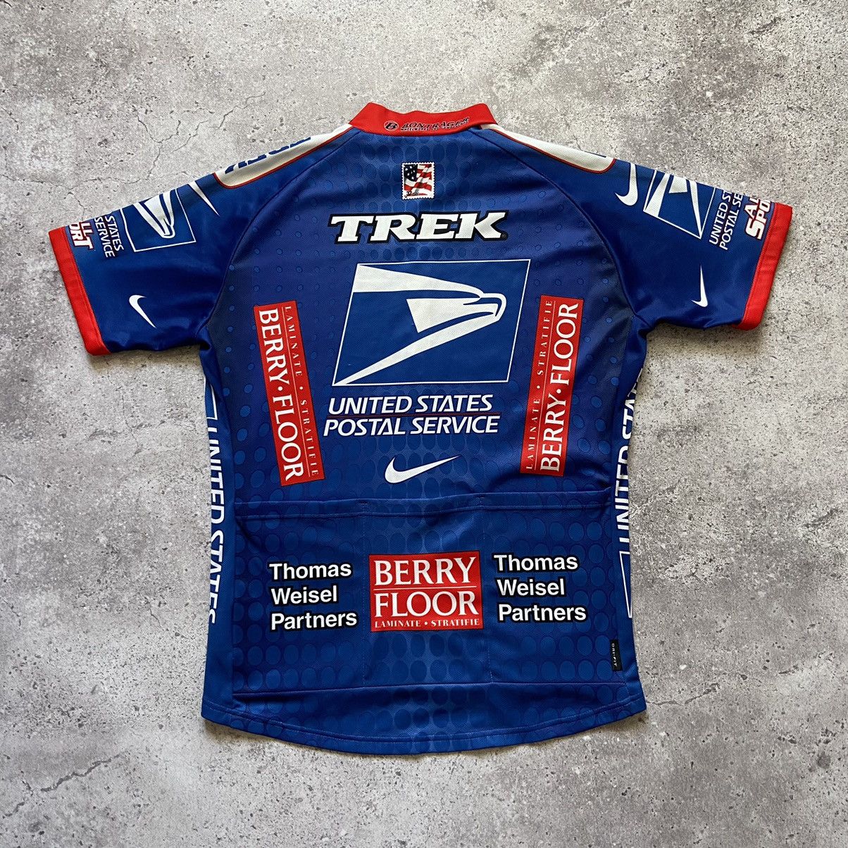 Nike Vintage Nike USPS Postal Service Trek Cycling Jersey fit M/L Size US L / EU 52-54 / 3 - 5 Thumbnail