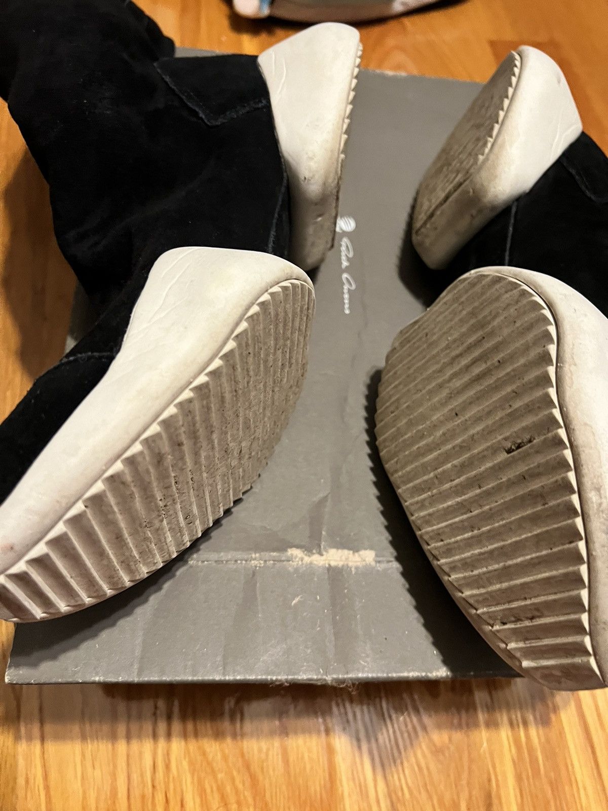 Rick Owens Drkshdw Rick Owens x Adidas stretch boots Size US 8 / EU 41 - 7 Thumbnail