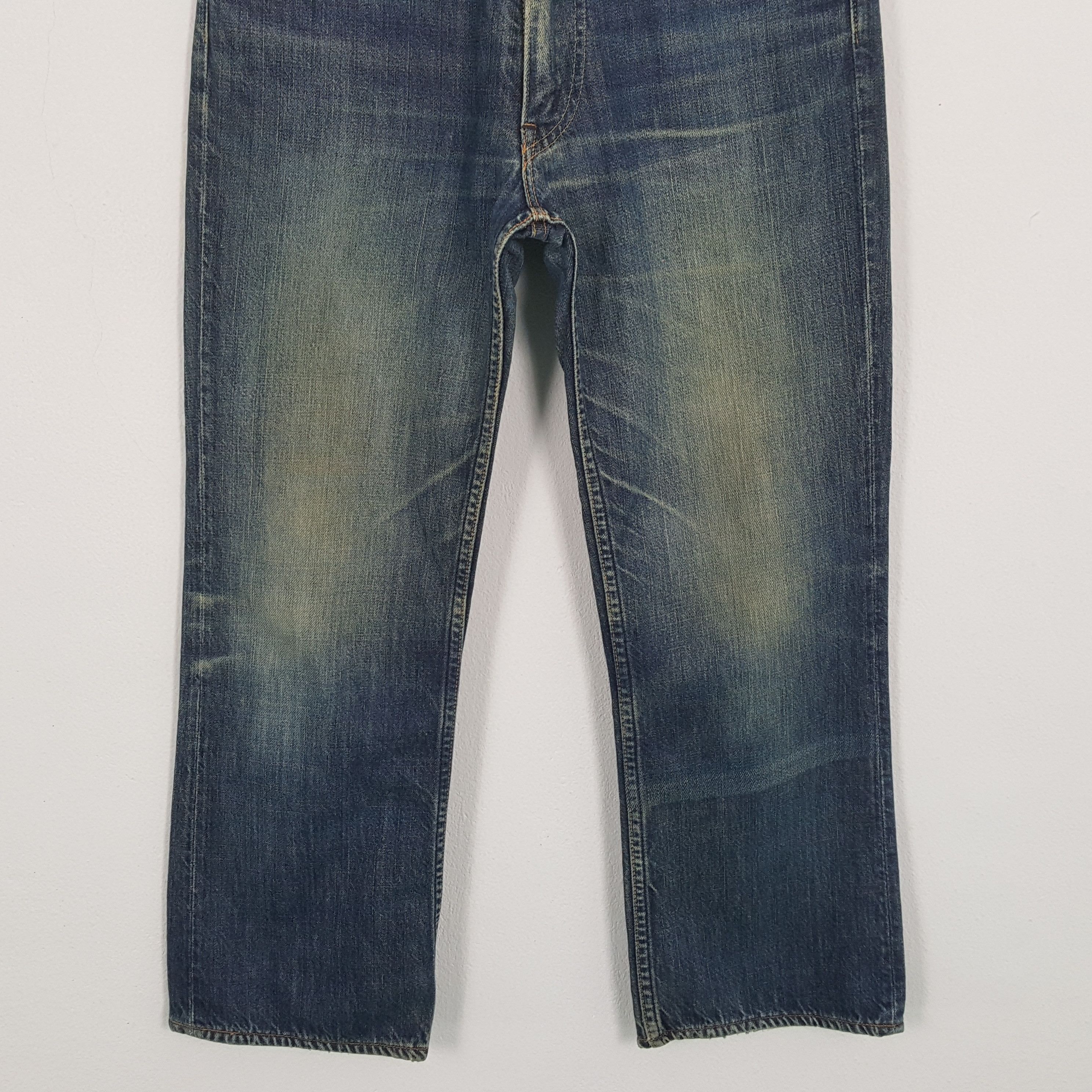 Evisu × Japanese Brand × Vintage Vintage EVISU Japanese Brand Daicock Custom Design Jeans Size US 31 - 6 Thumbnail