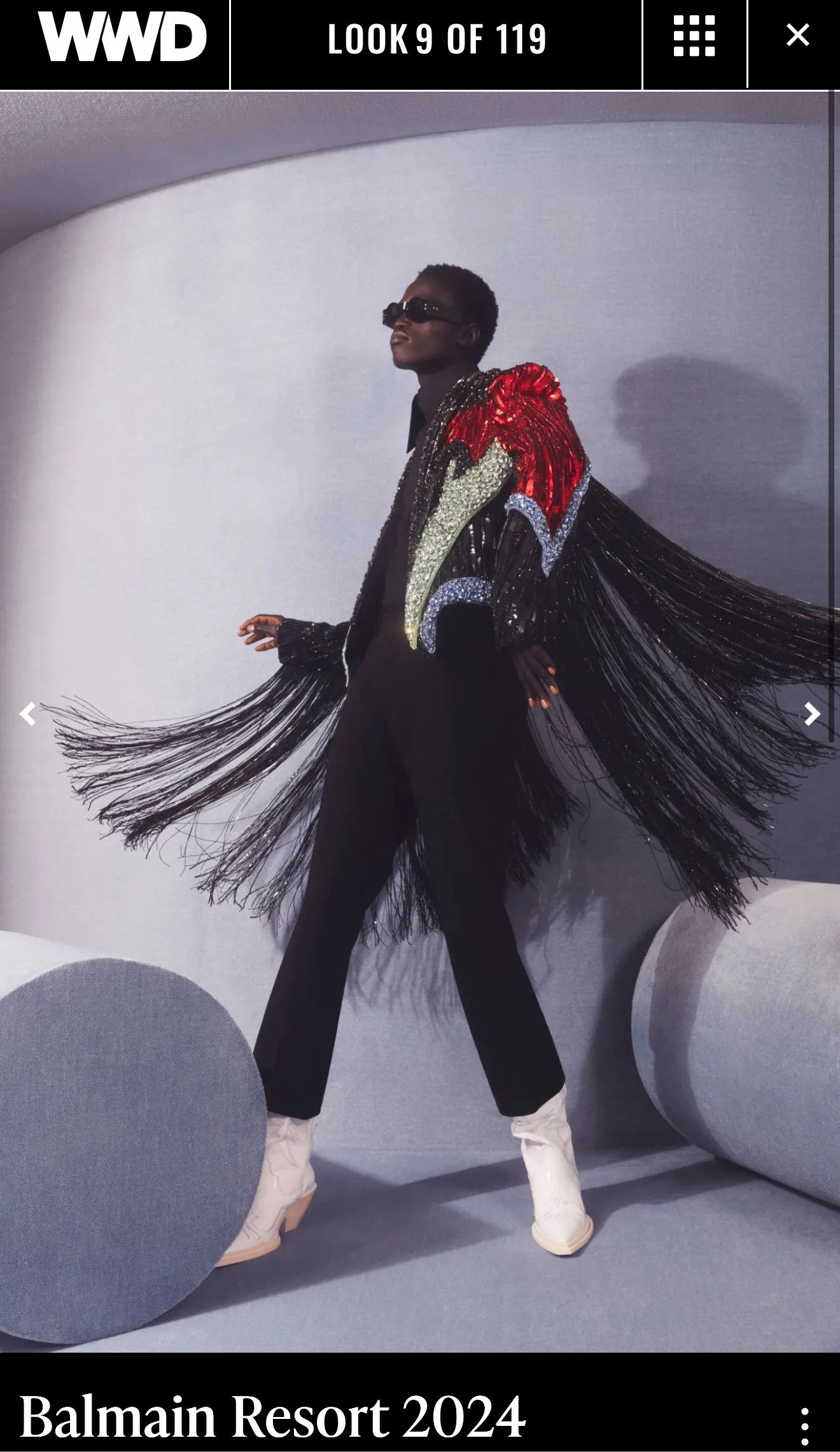 Balmain Swarovski Crystal Couture Jacket As Seen On Connan Gray Size US M / EU 48-50 / 2 - 19 Thumbnail
