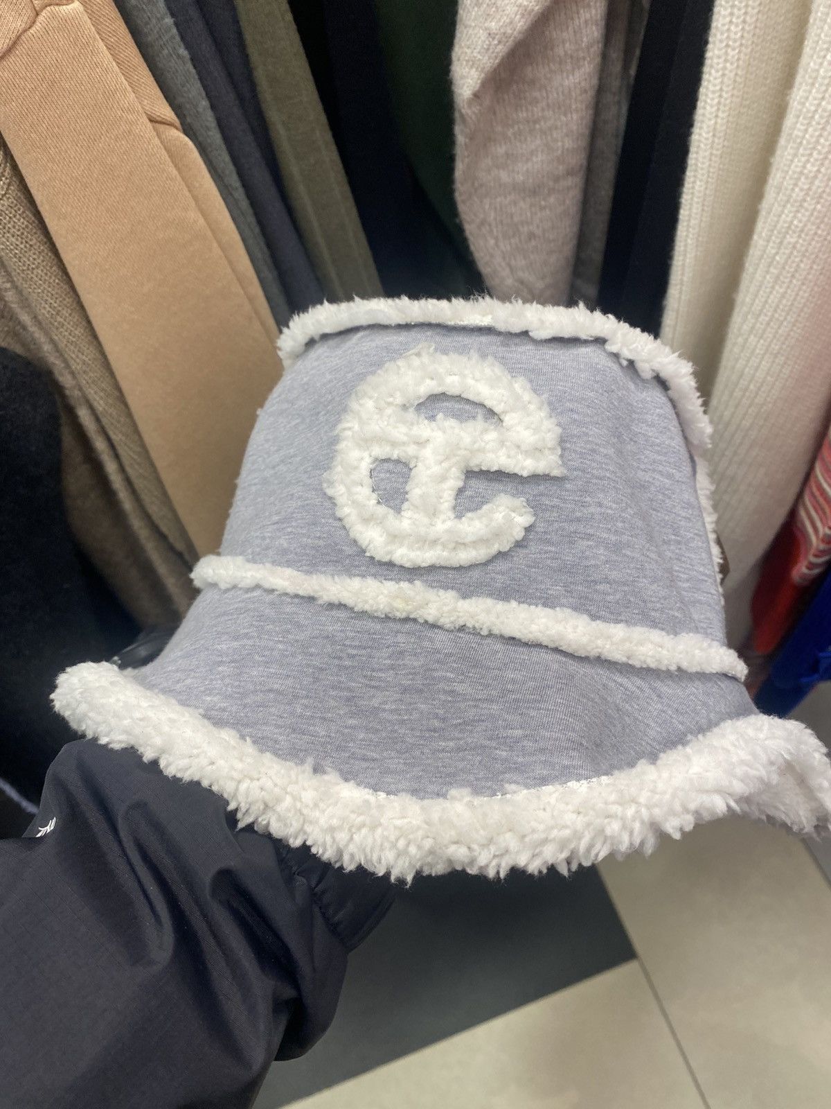 Telfar × Ugg Ugg x Telfar Grey Bucket Hat New Without Tag Size ONE SIZE - 1 Thumbnail