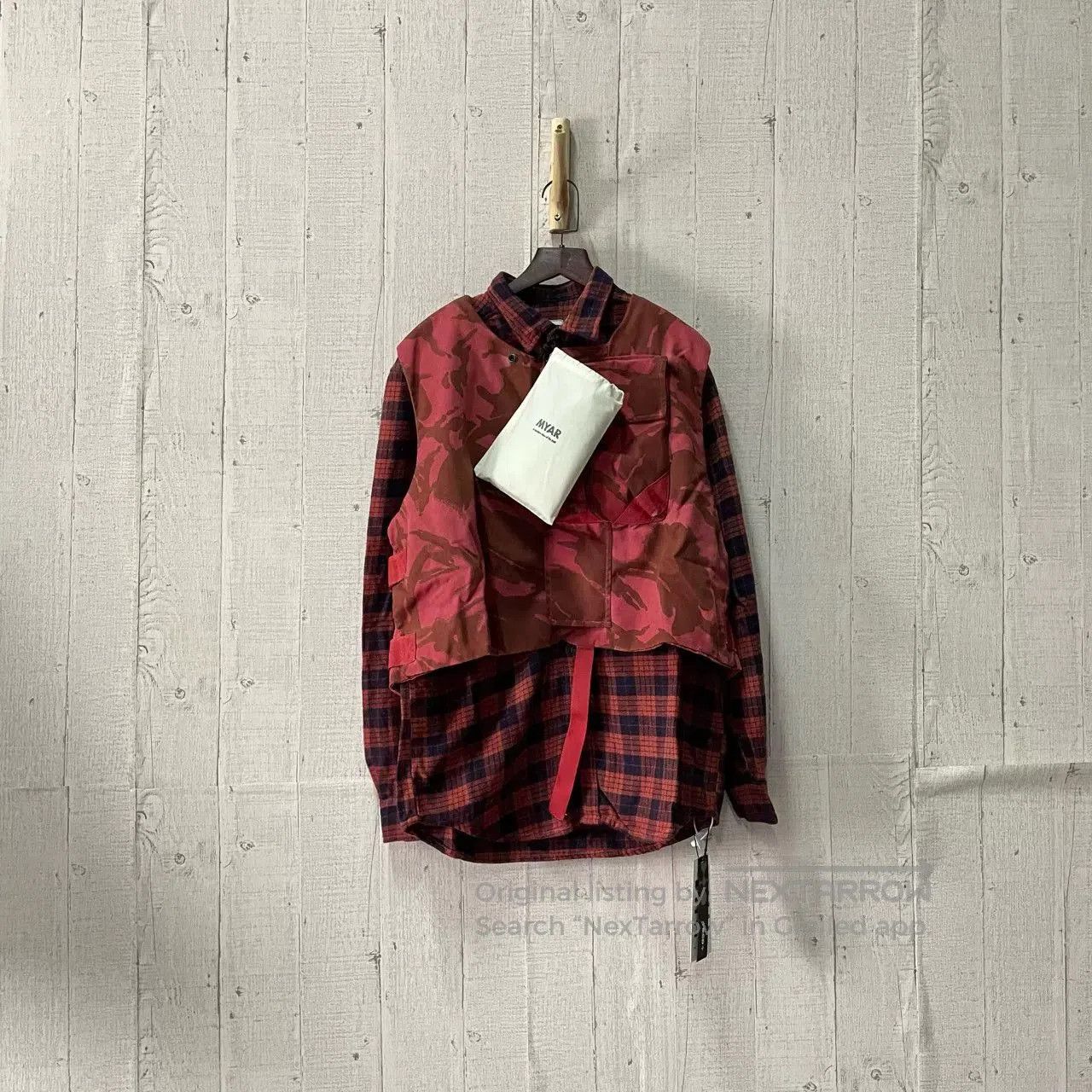 Other MYAR Red Camouflage Plaid Shirt. Size US M / EU 48-50 / 2 - 1 Thumbnail