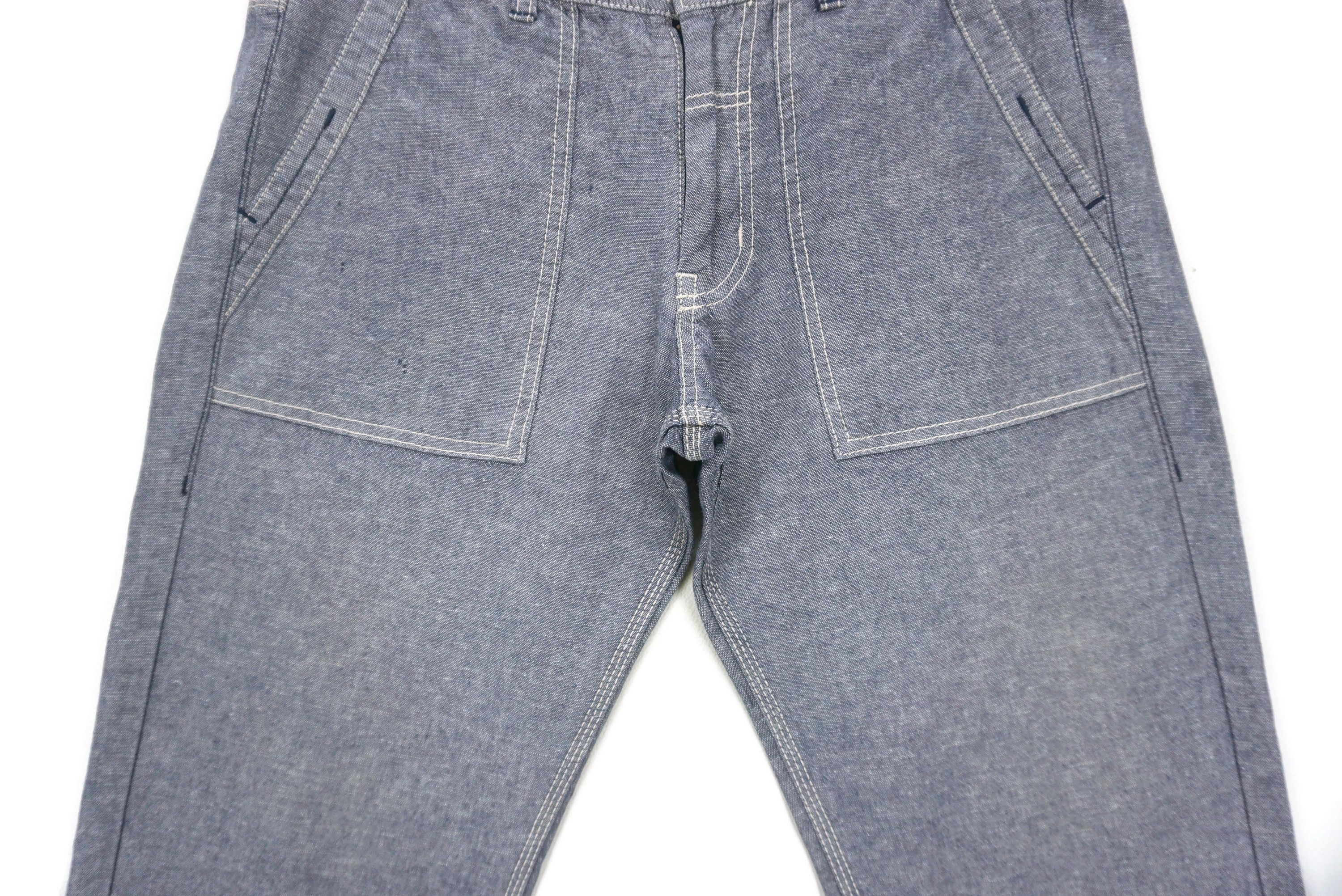Japanese Brand Betty Smith Pants Fit W32xL31.5 SAMPLE Baker Carpenter Pants Size 29" - 7 Thumbnail