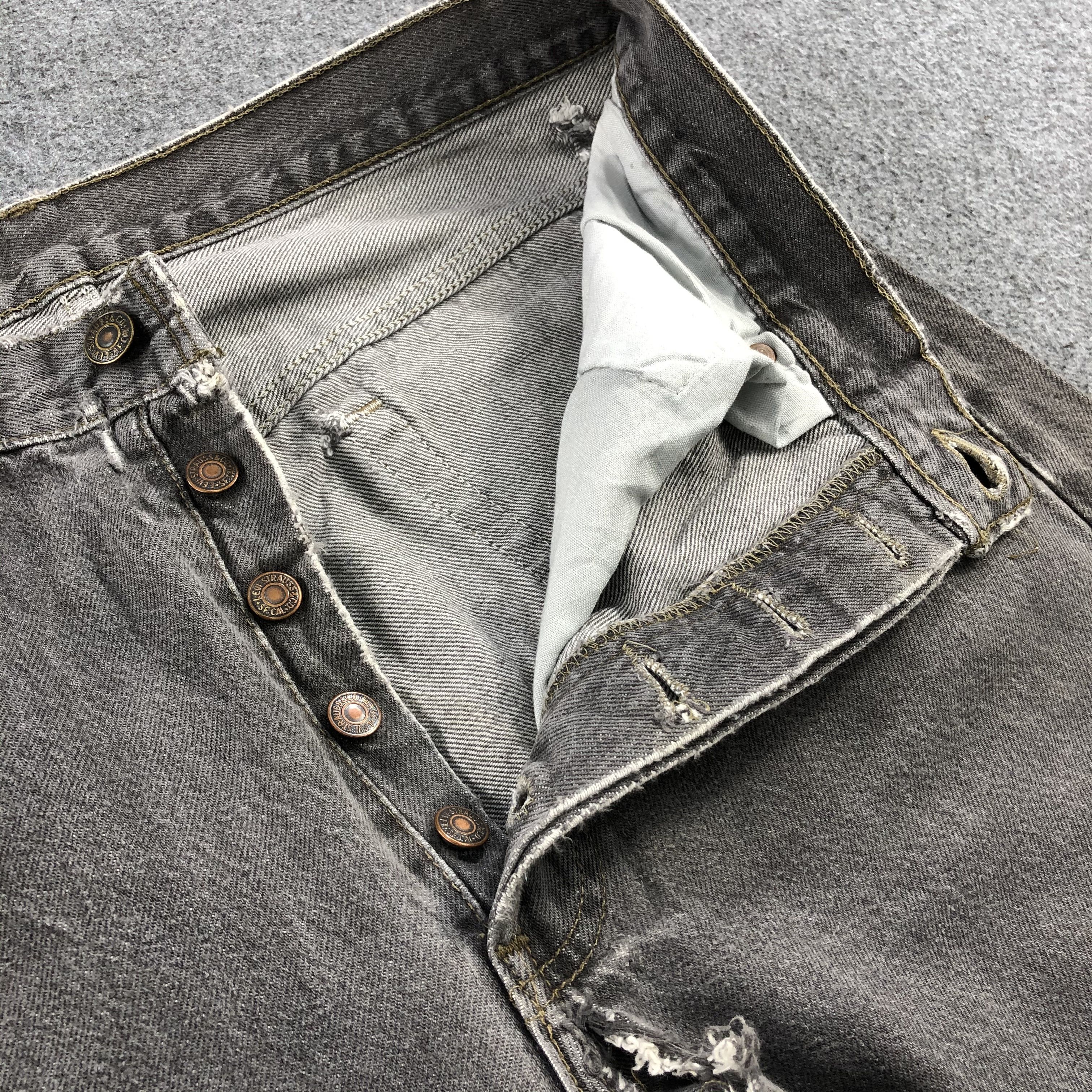 Levi's Vintage 90s Levis 501 Earth Tone Jeans-J1420 Size US 32 / EU 48 - 12 Thumbnail