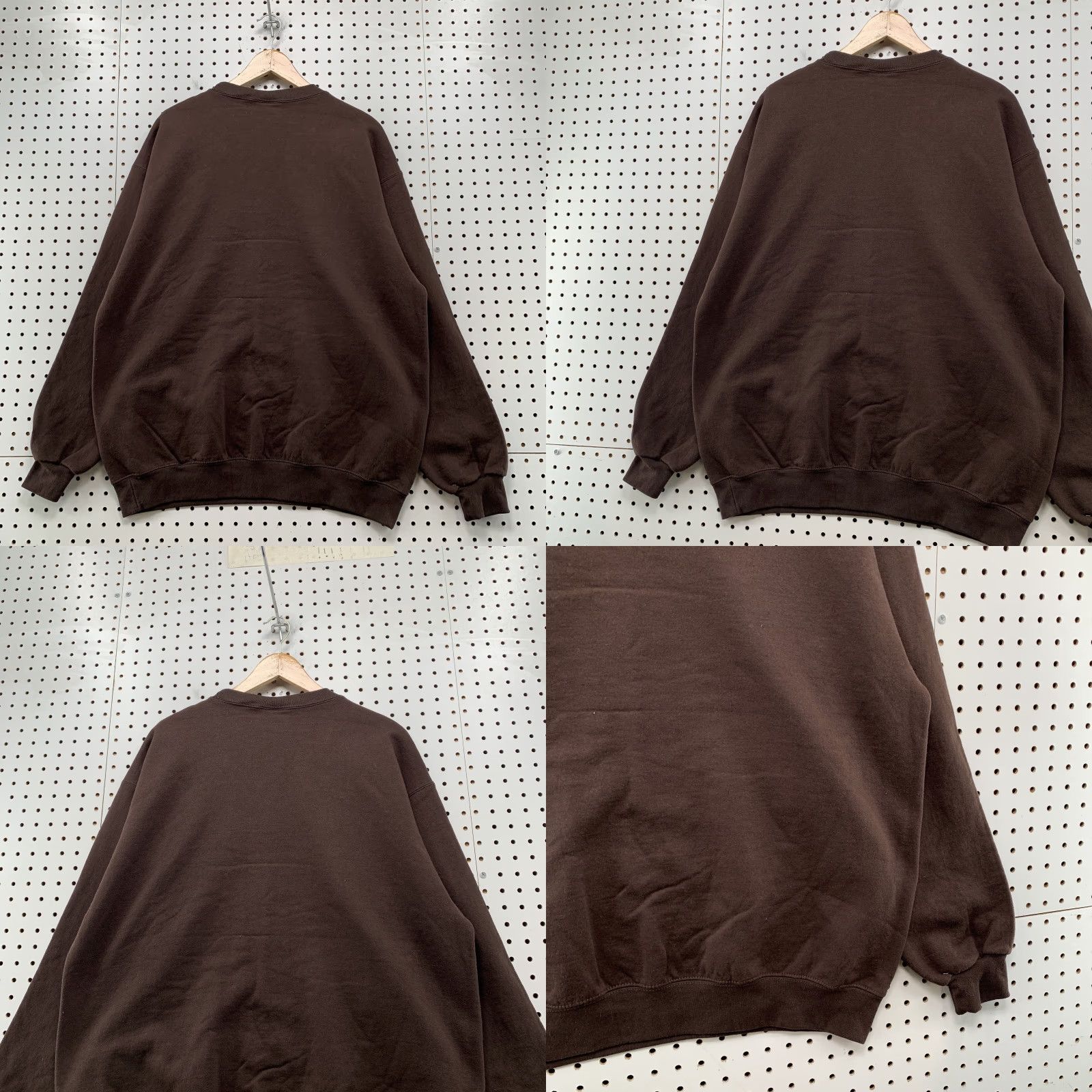 Champion VINTAGE Champion University Sweatshirt Crewneck Mens Large Brown Embroidered Pullover Size US L / EU 52-54 / 3 - 9 Thumbnail
